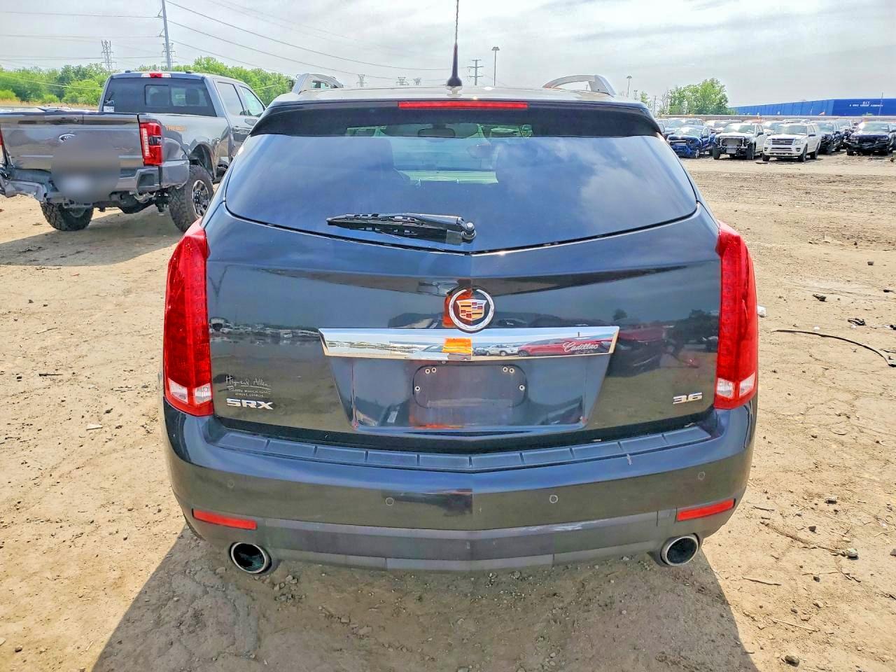 2013 Cadillac Srx Performance Collection Black vin: 3GYFNDE32DS515855