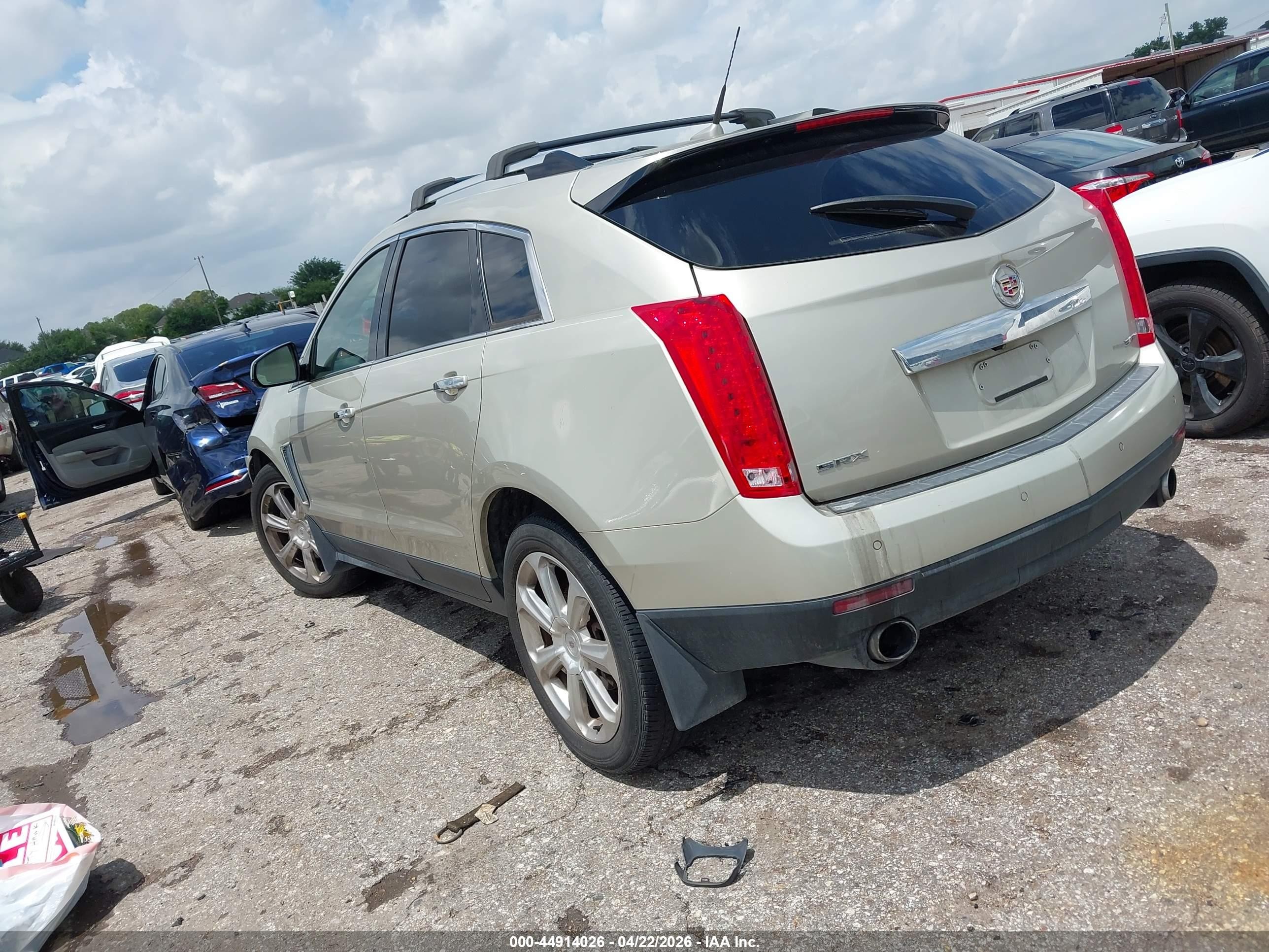 2013 Cadillac Srx Performance Collection Champagne vin: 3GYFNDE32DS583556