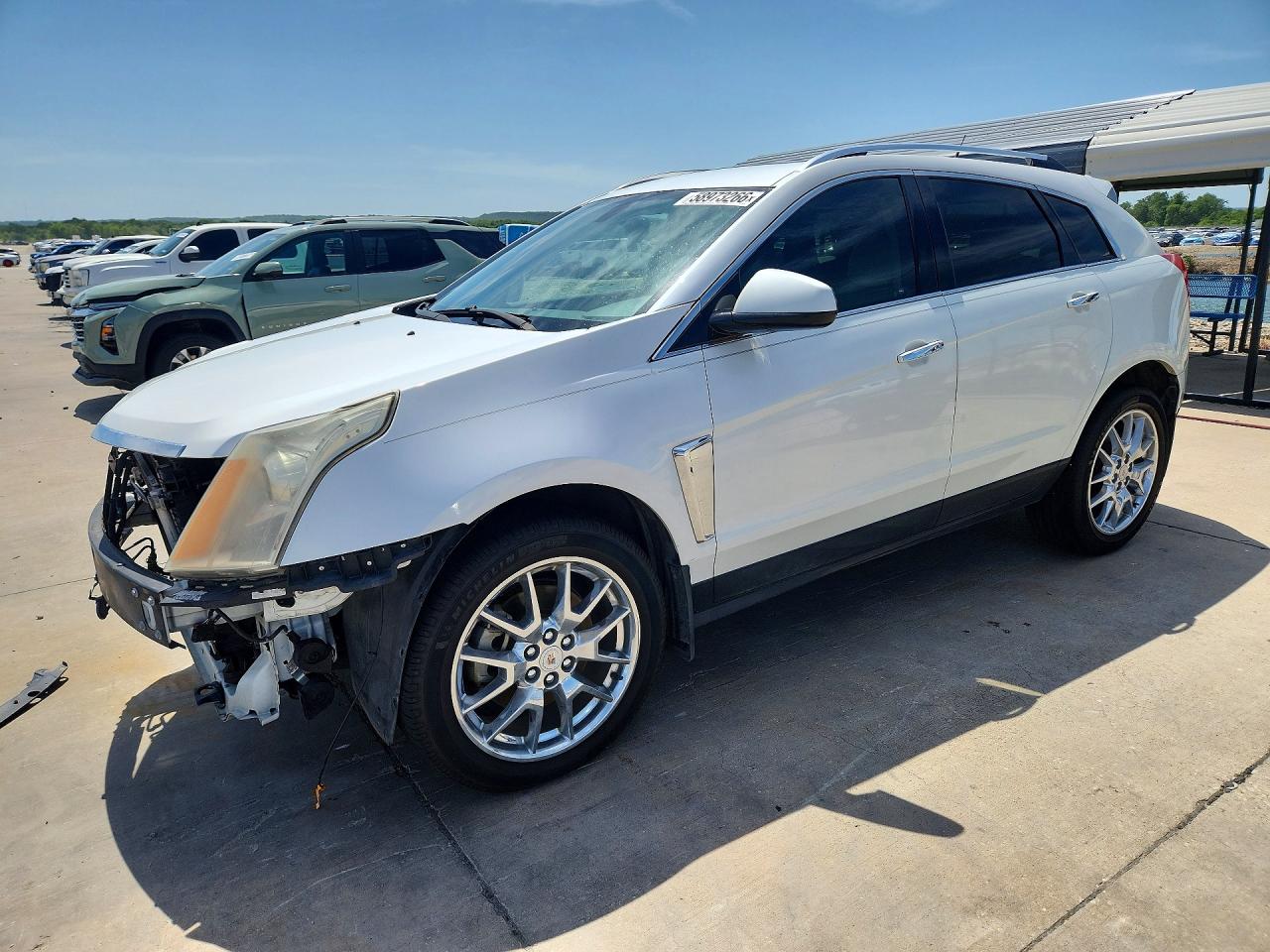 2013 Cadillac Srx Performance Collection White vin: 3GYFNDE32DS612330