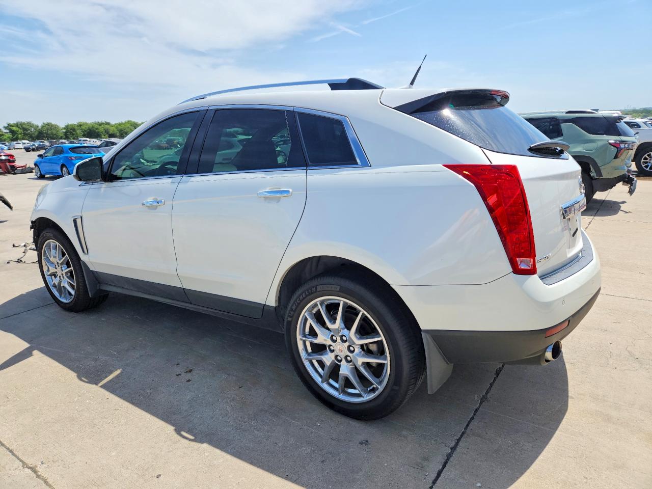 2013 Cadillac Srx Performance Collection White vin: 3GYFNDE32DS612330