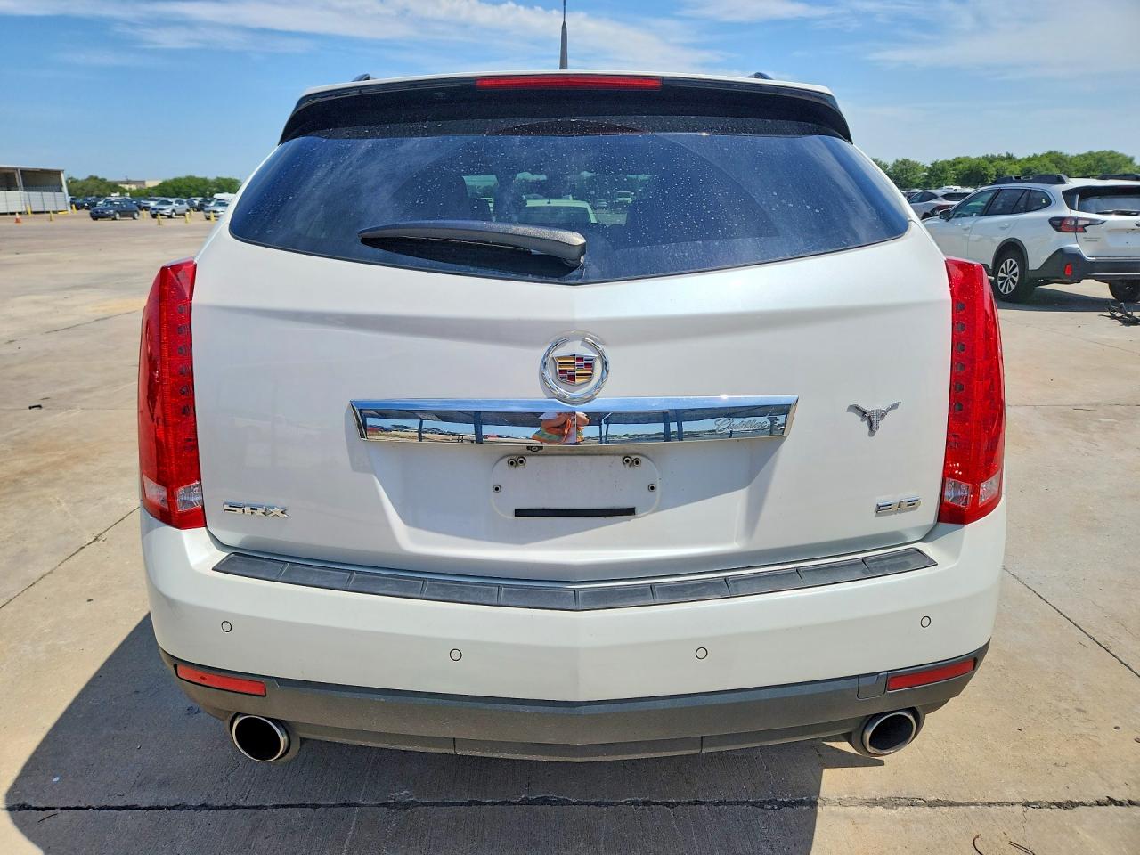 2013 Cadillac Srx Performance Collection White vin: 3GYFNDE32DS612330