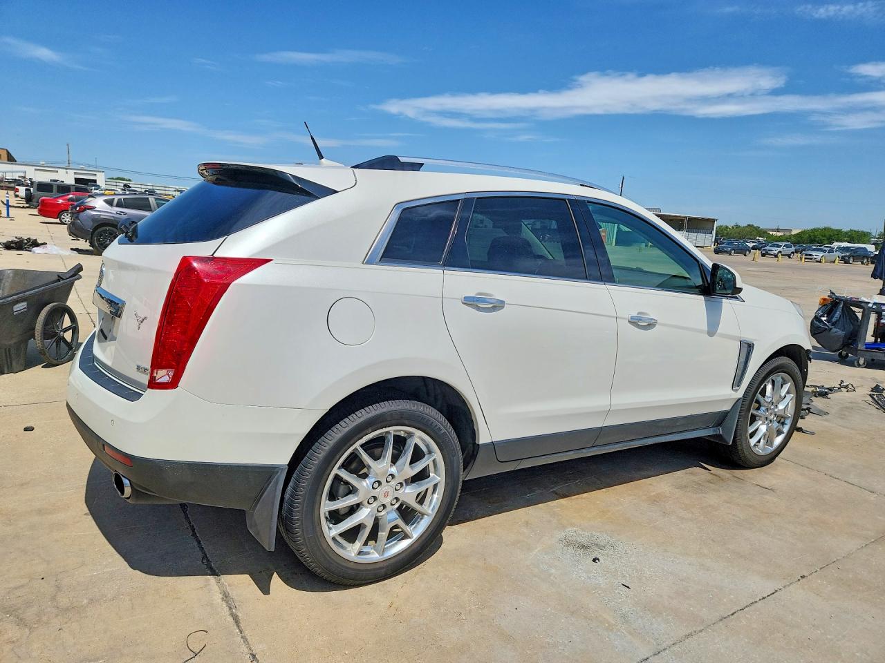 2013 Cadillac Srx Performance Collection White vin: 3GYFNDE32DS612330