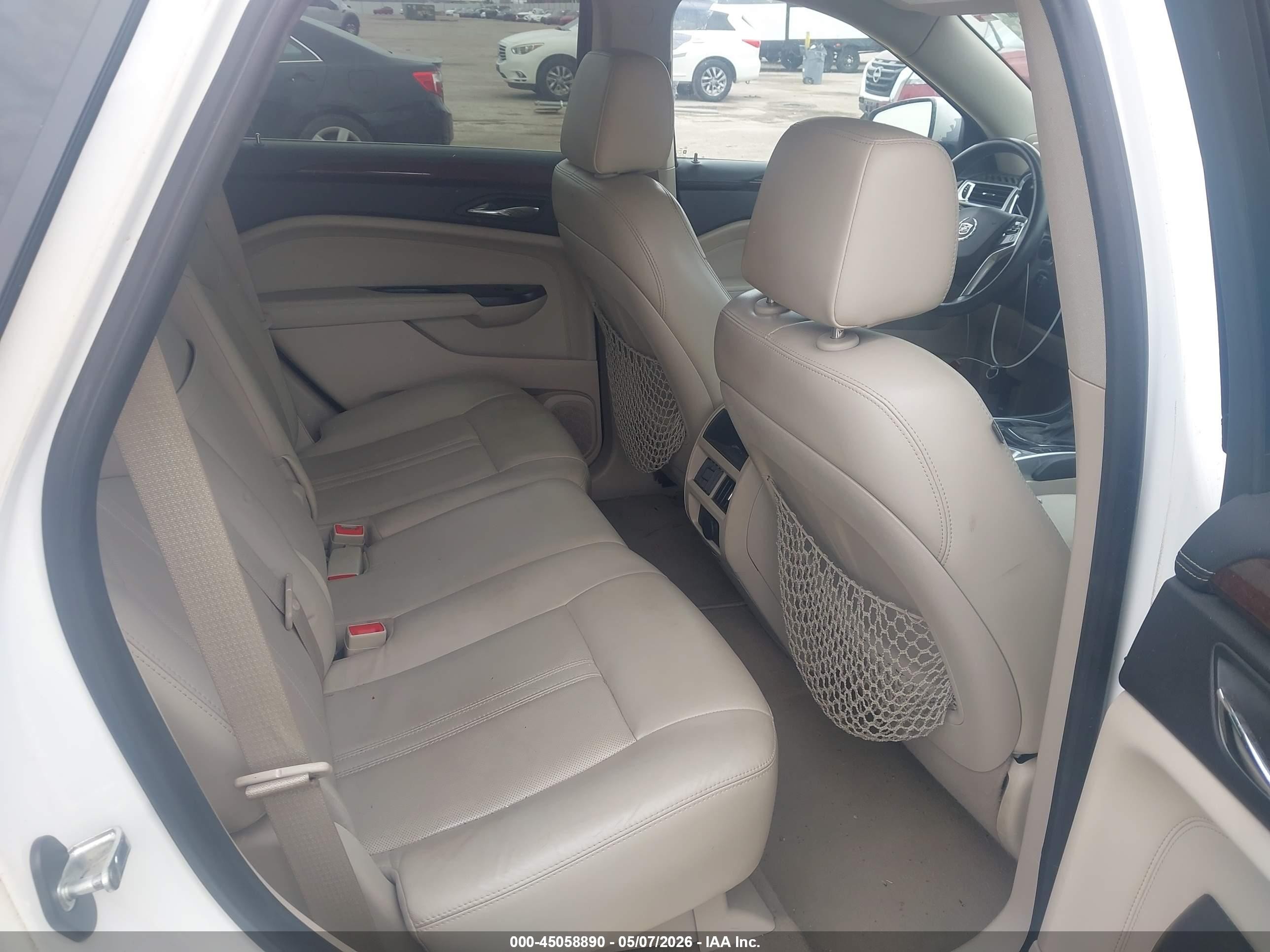 2013 Cadillac Srx Performance Collection White vin: 3GYFNDE32DS626258