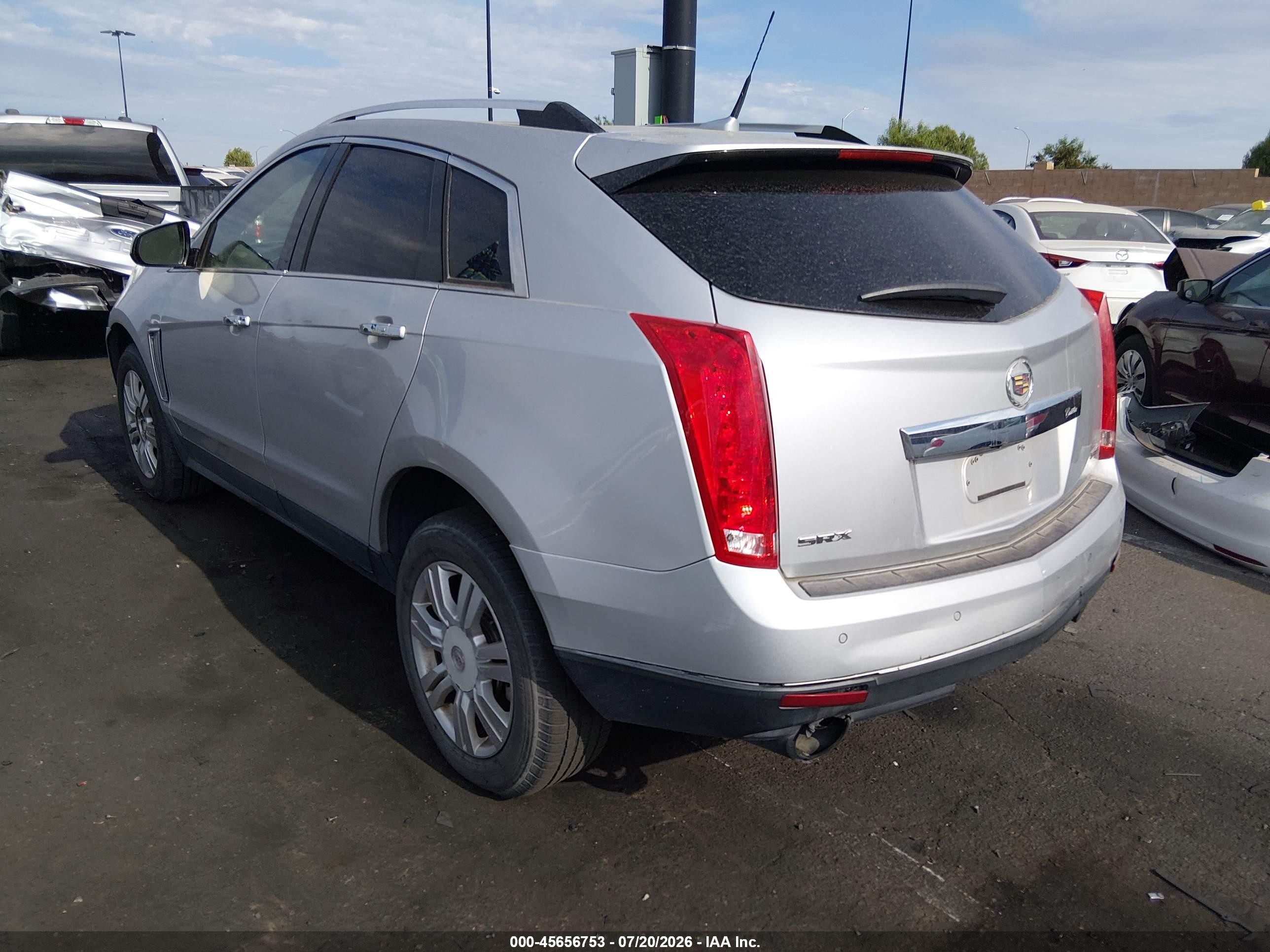 2014 Cadillac Srx Premium Collection Silver vin: 3GYFNDE32ES525982
