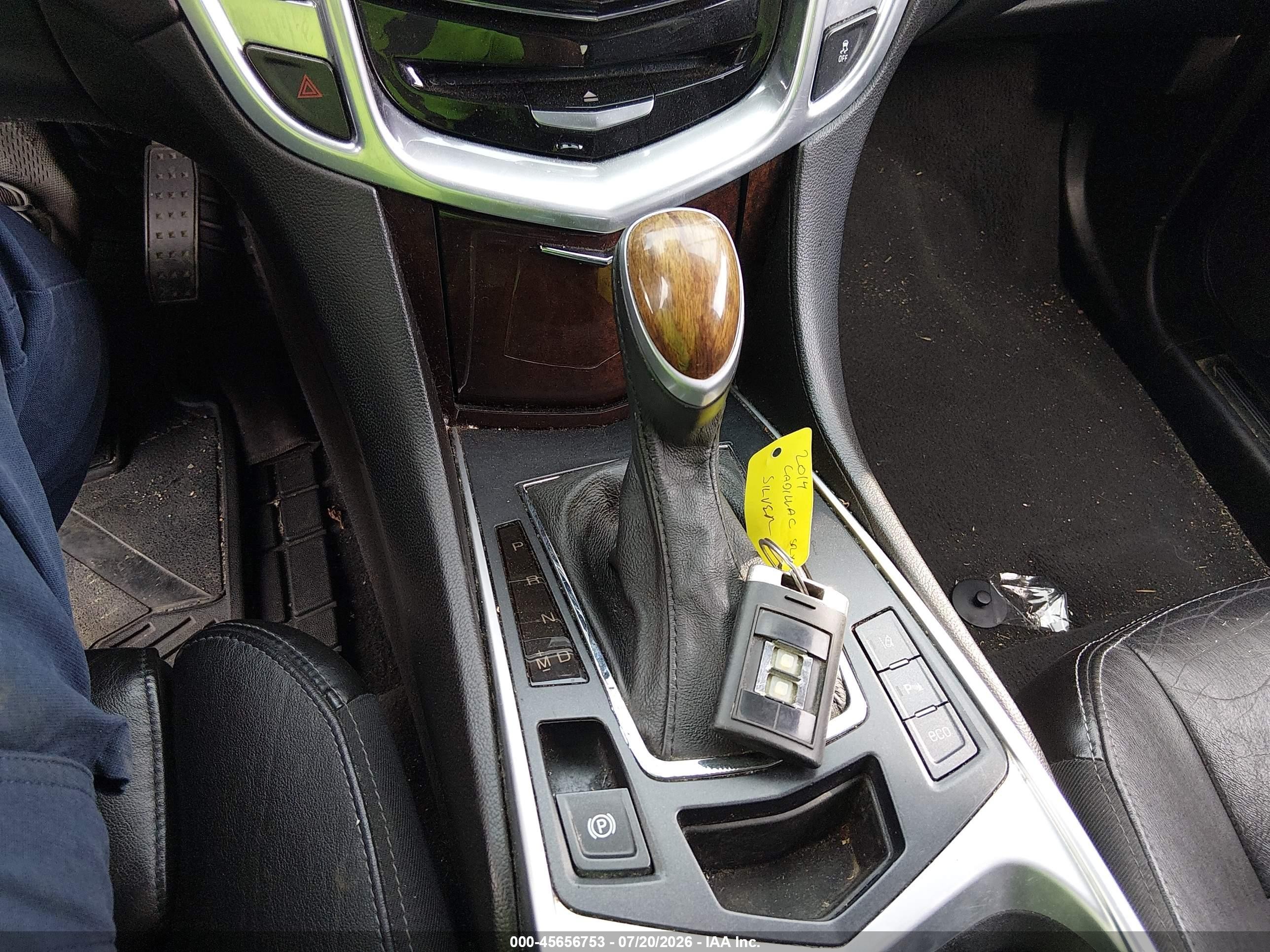 2014 Cadillac Srx Premium Collection Silver vin: 3GYFNDE32ES525982
