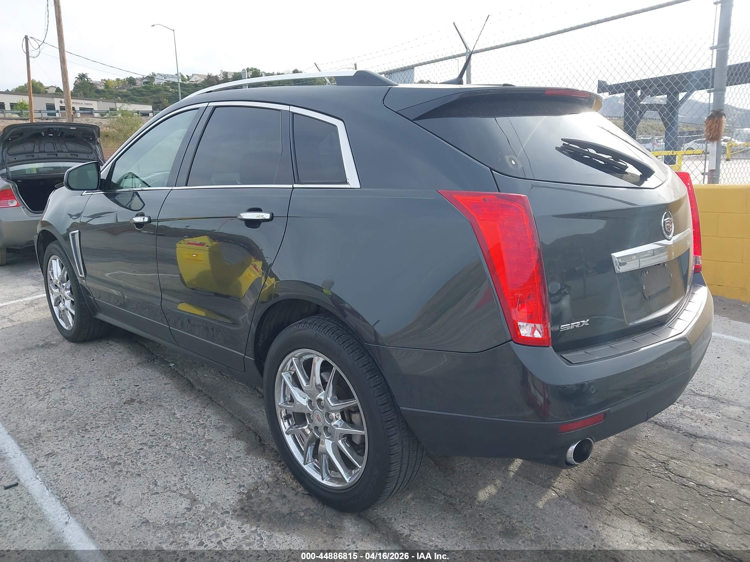 2014 Cadillac Srx Premium Collection Gray vin: 3GYFNDE32ES568024