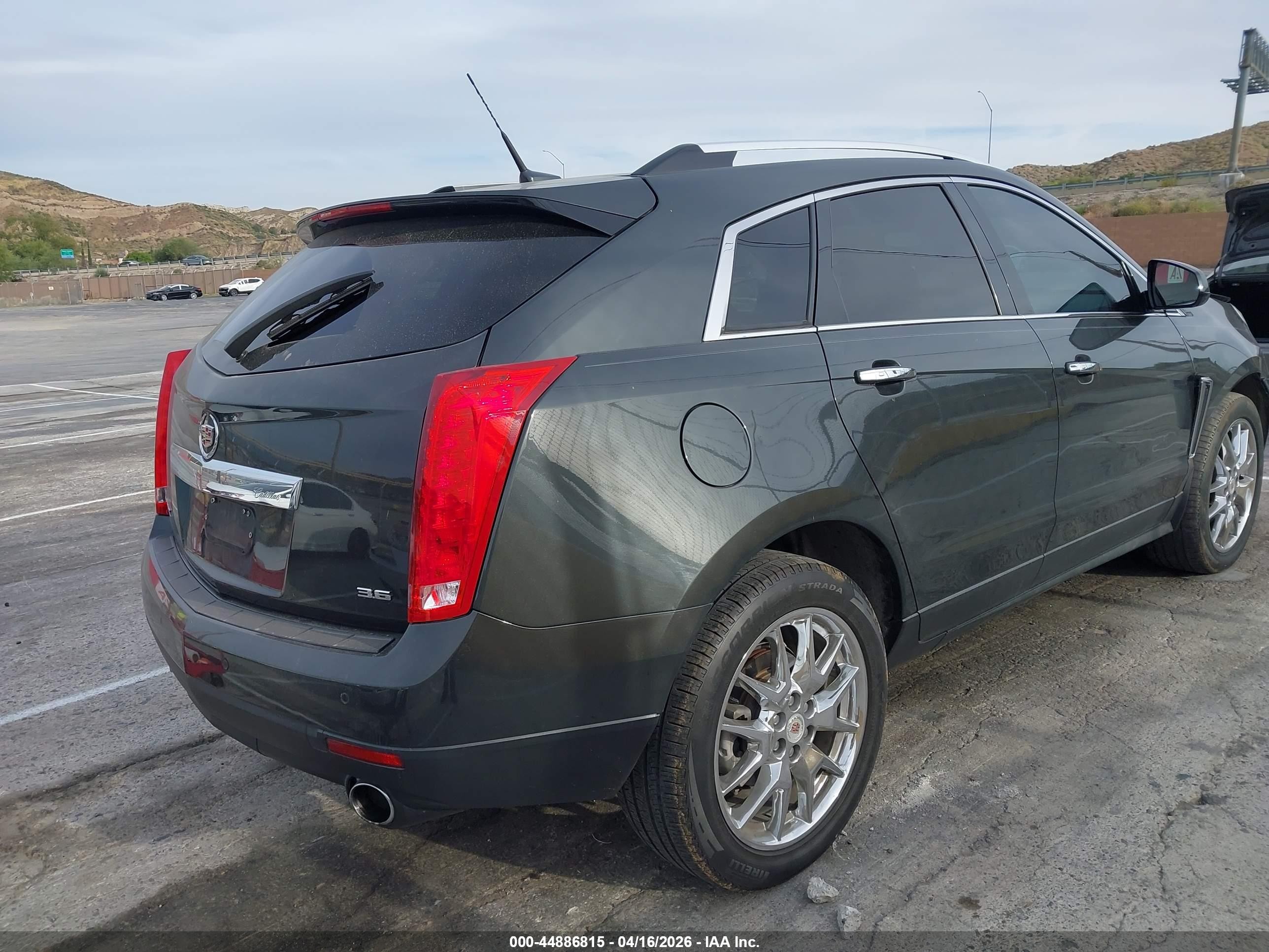 2014 Cadillac Srx Premium Collection Gray vin: 3GYFNDE32ES568024