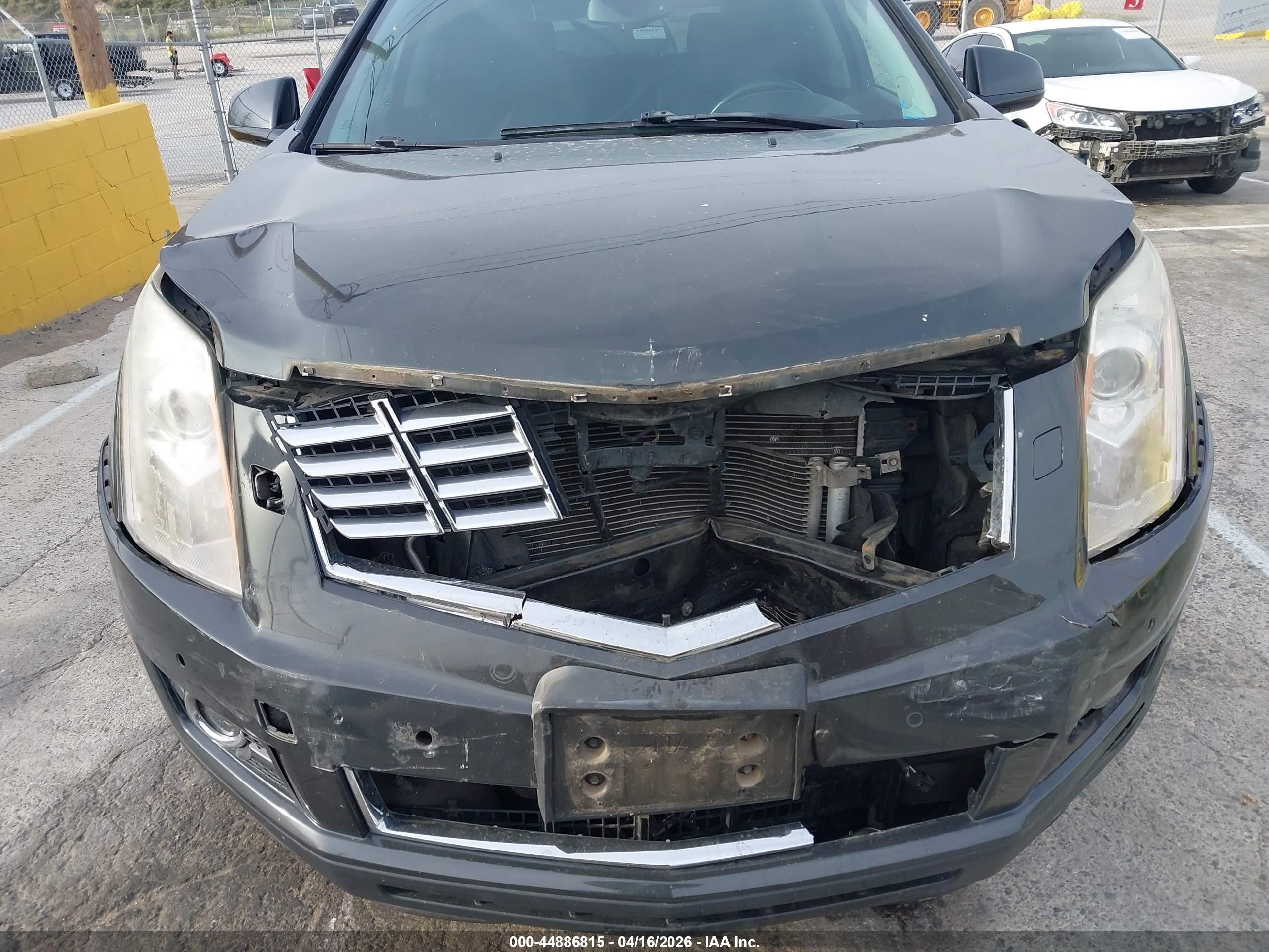 2014 Cadillac Srx Premium Collection Gray vin: 3GYFNDE32ES568024