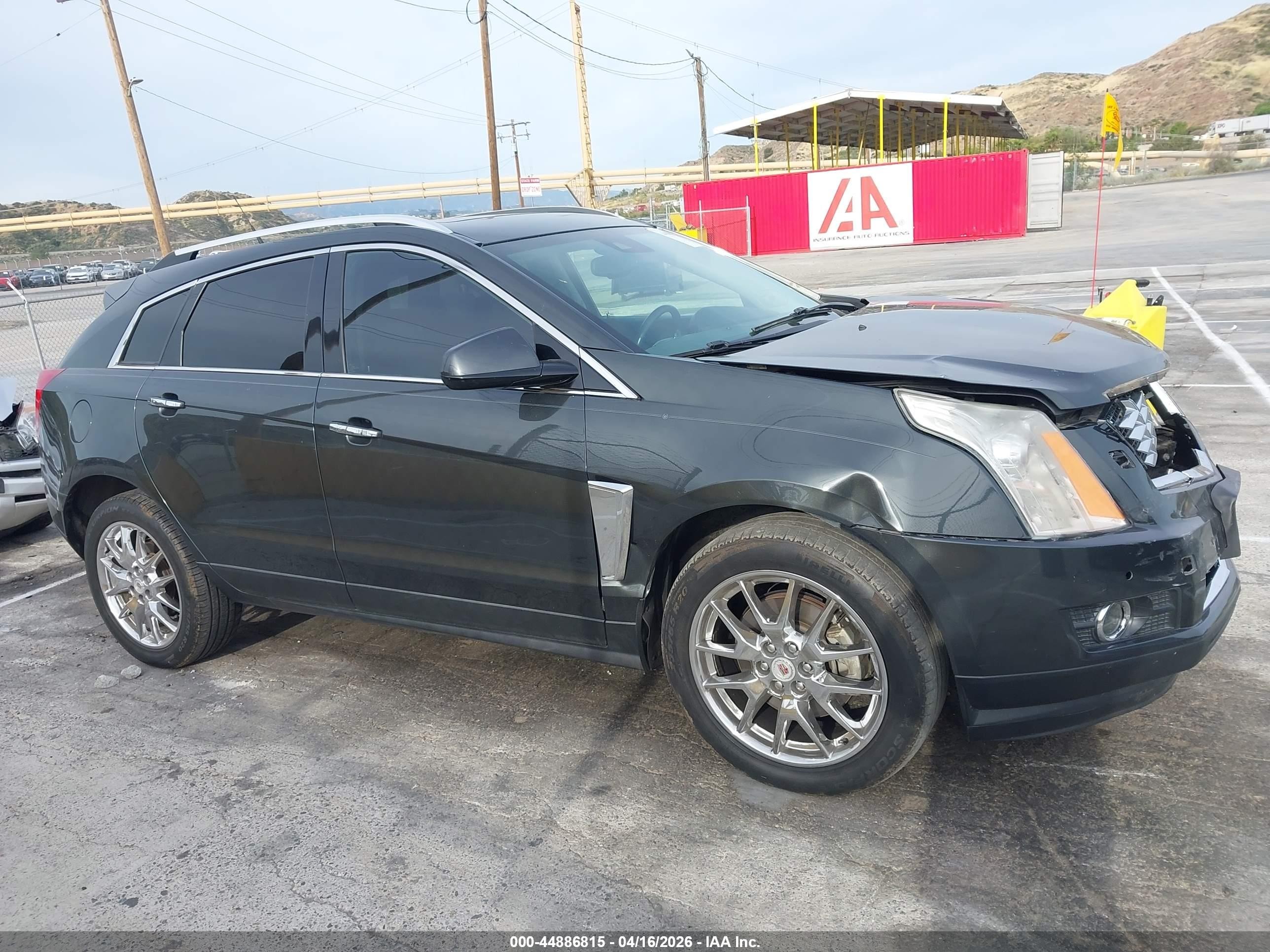 2014 Cadillac Srx Premium Collection Gray vin: 3GYFNDE32ES568024