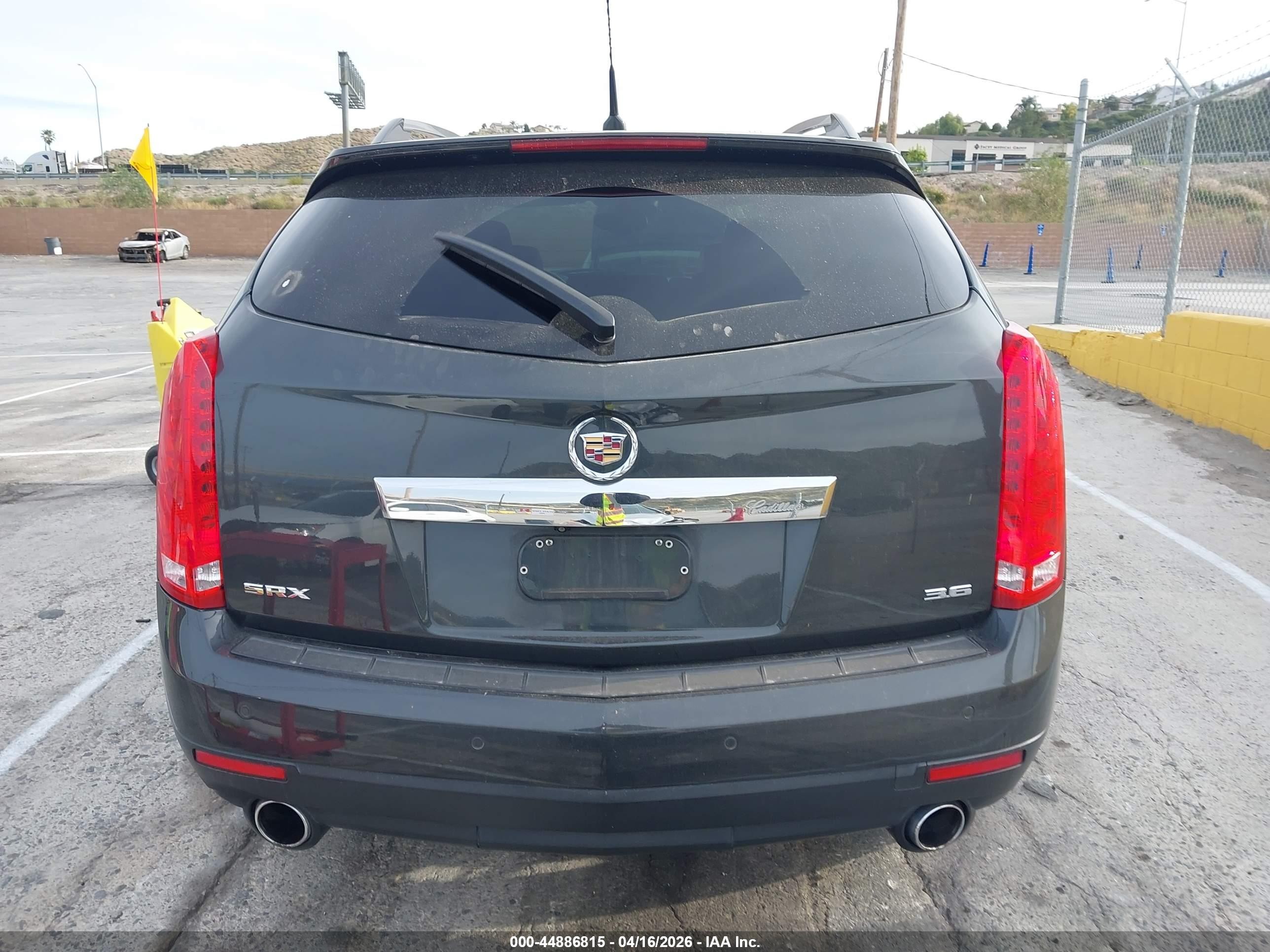 2014 Cadillac Srx Premium Collection Gray vin: 3GYFNDE32ES568024