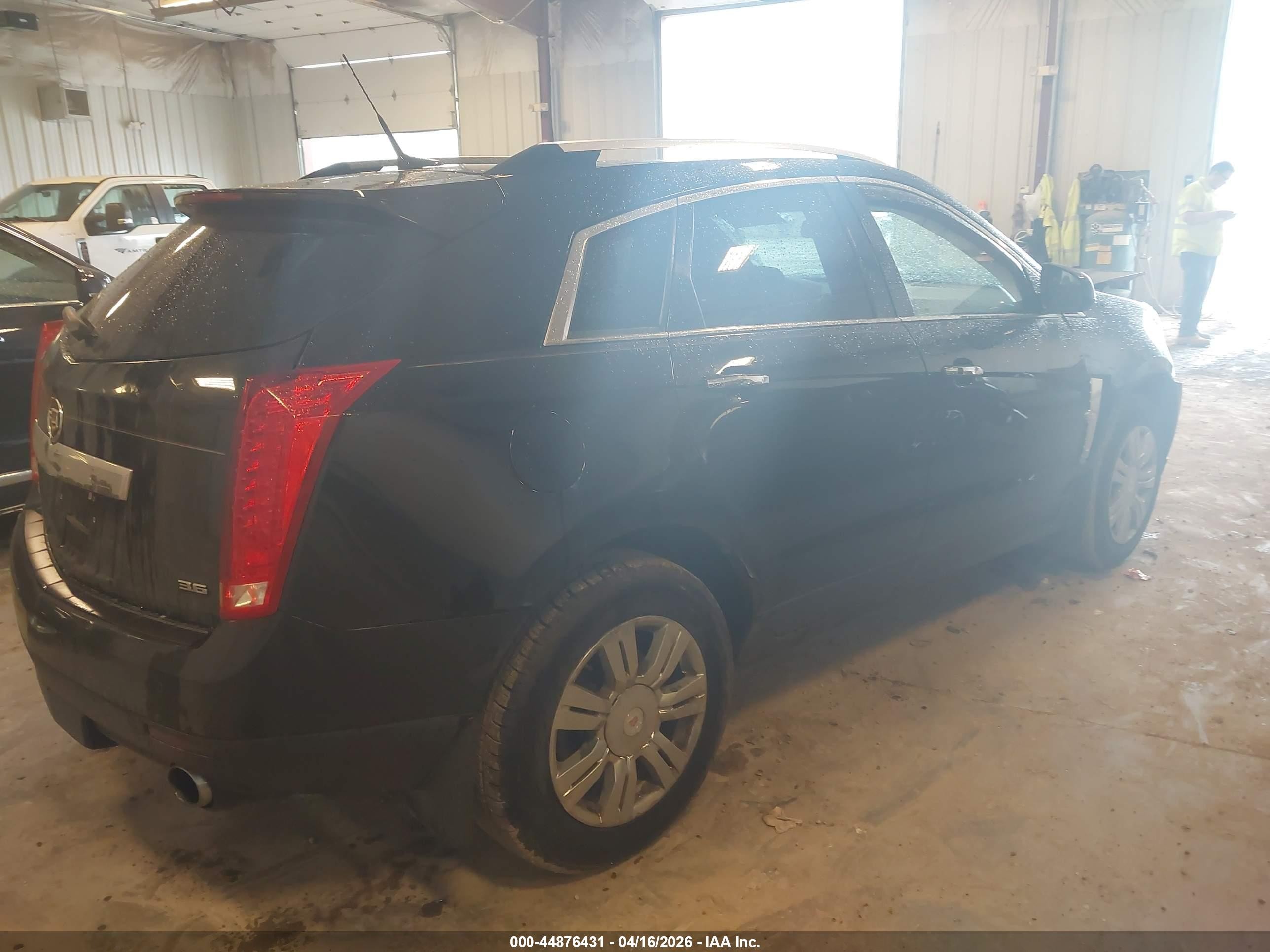 2012 Cadillac Srx Luxury Collection Black vin: 3GYFNDE33CS510226