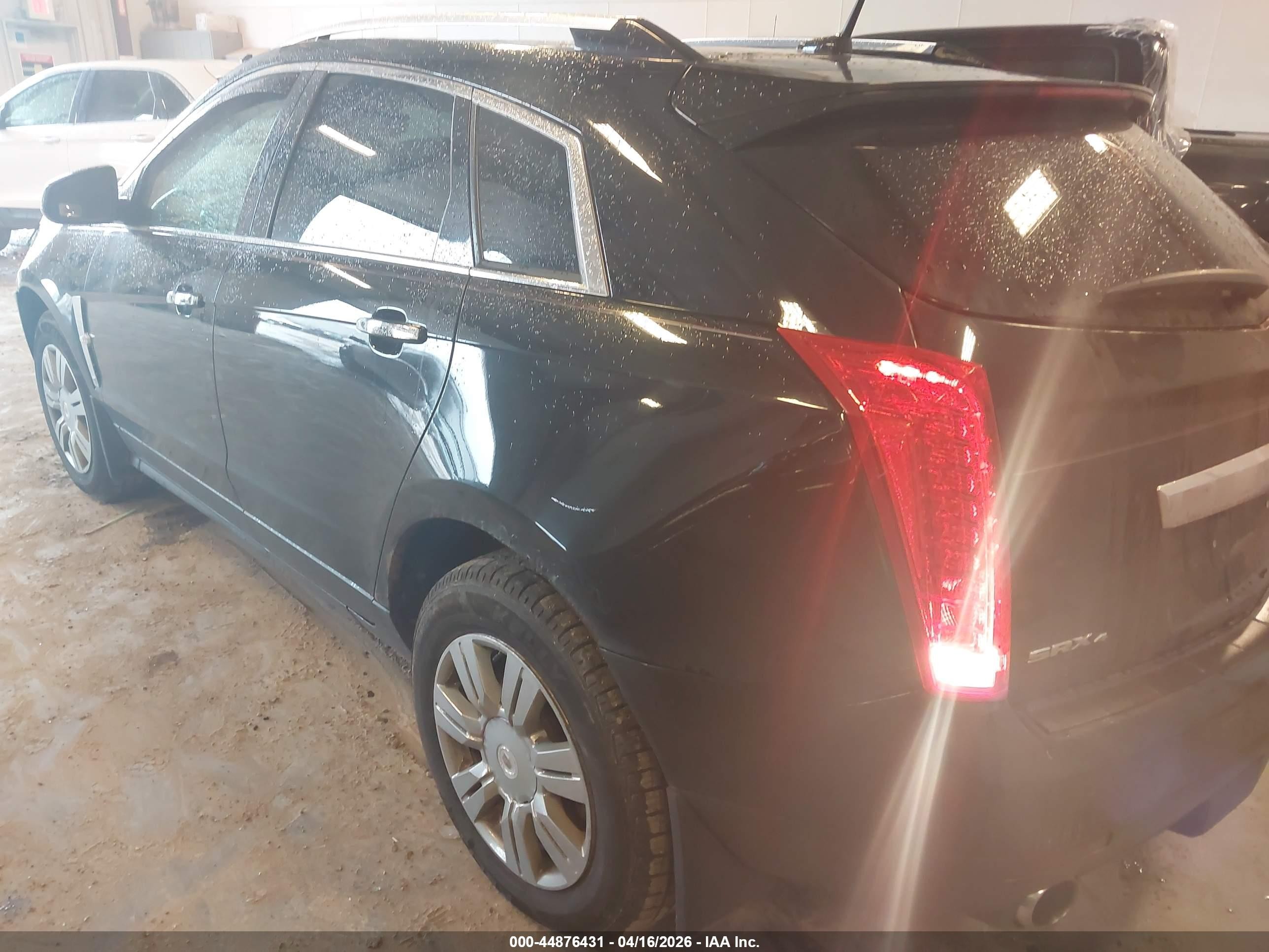 2012 Cadillac Srx Luxury Collection Black vin: 3GYFNDE33CS510226