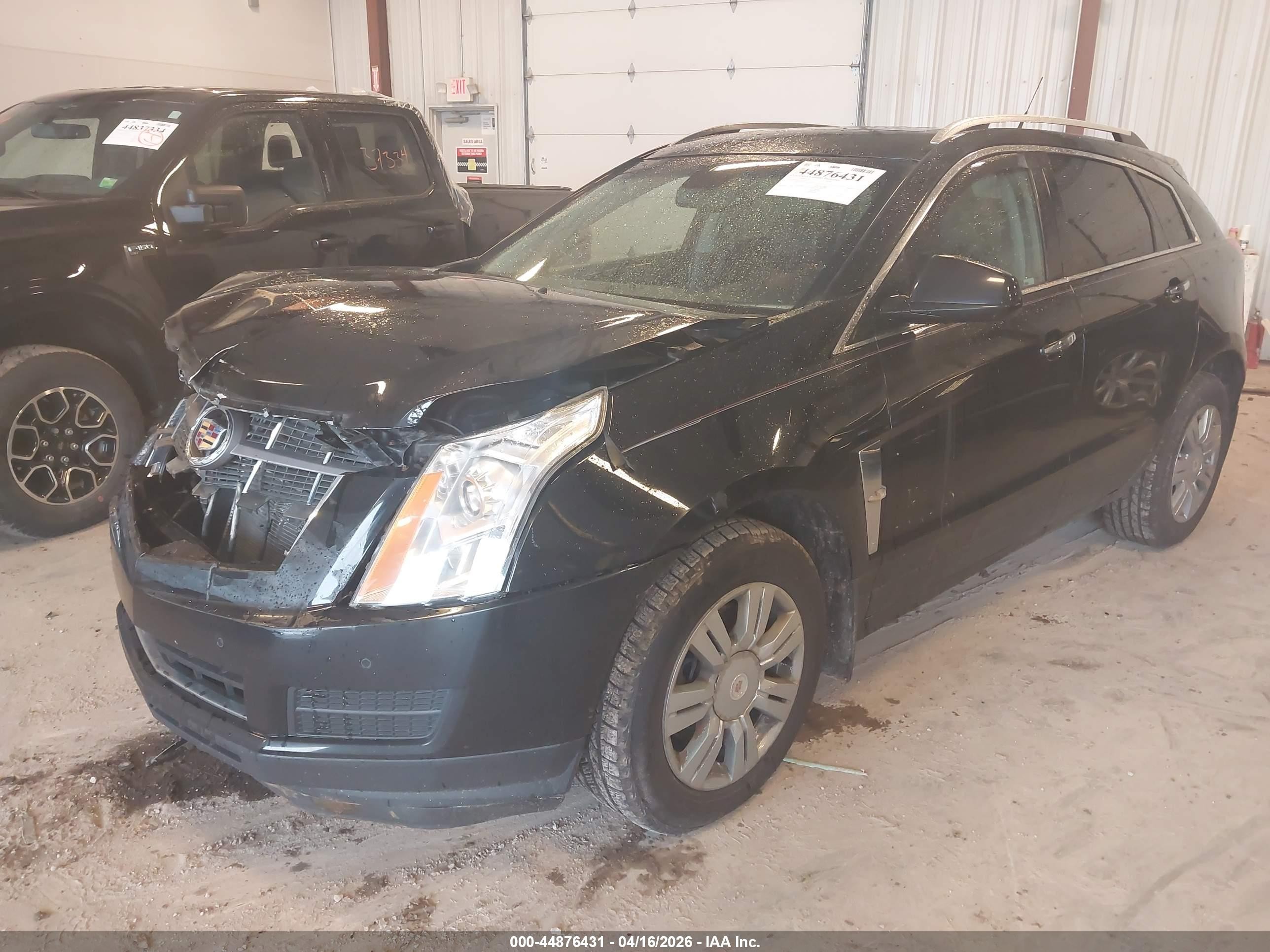 2012 Cadillac Srx Luxury Collection Black vin: 3GYFNDE33CS510226