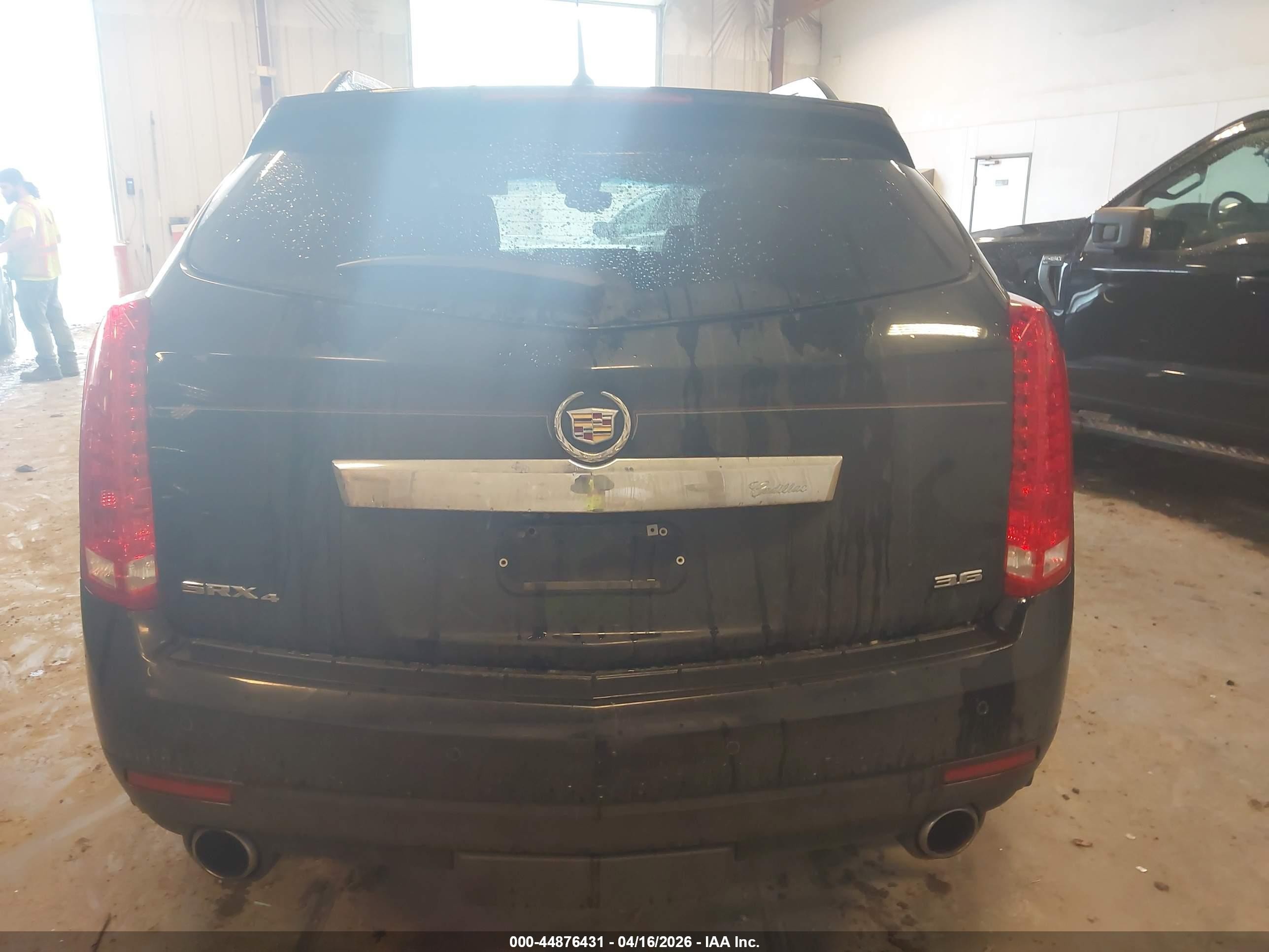 2012 Cadillac Srx Luxury Collection Black vin: 3GYFNDE33CS510226