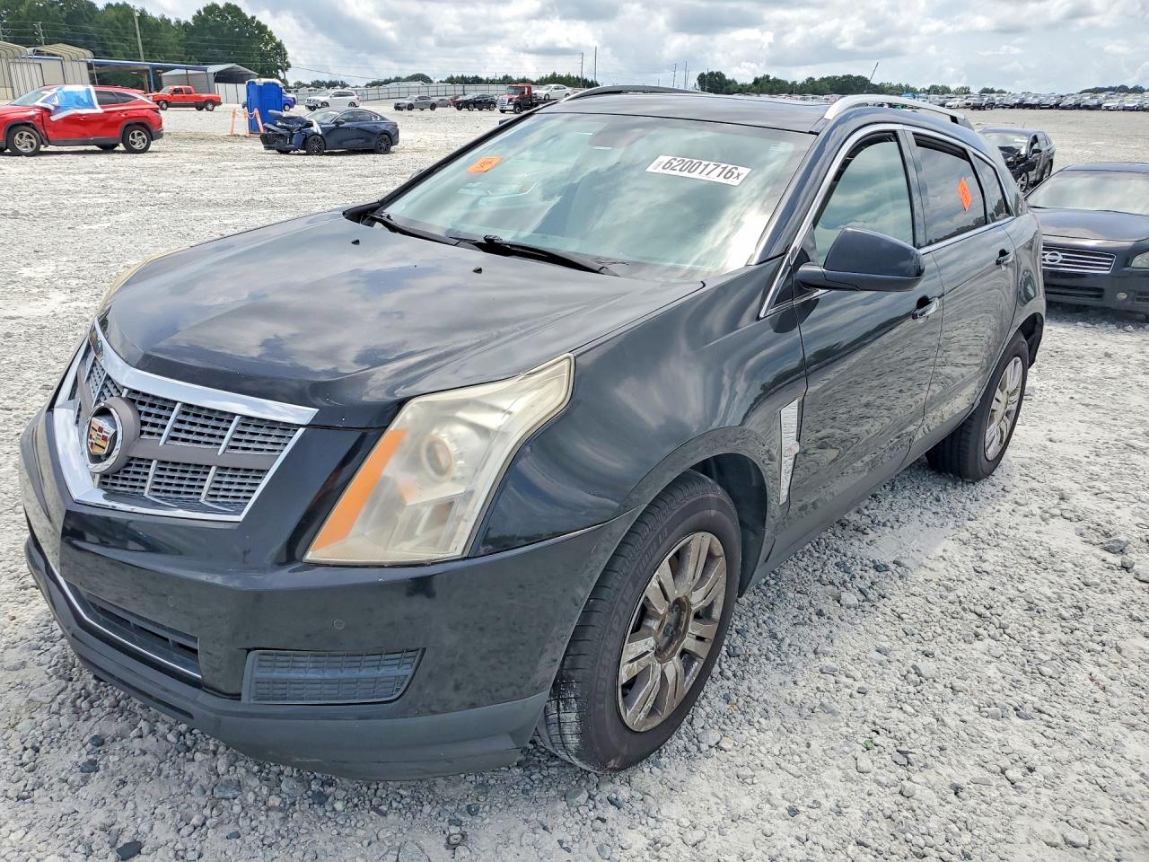 2012 Cadillac Srx Luxury Collection Black vin: 3GYFNDE33CS525969