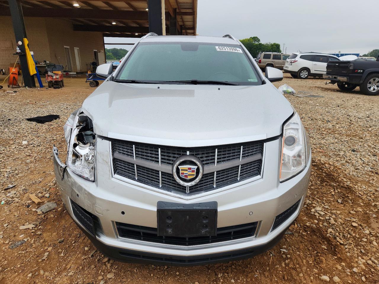 2012 Cadillac Srx Luxury Collection Silver vin: 3GYFNDE33CS566506