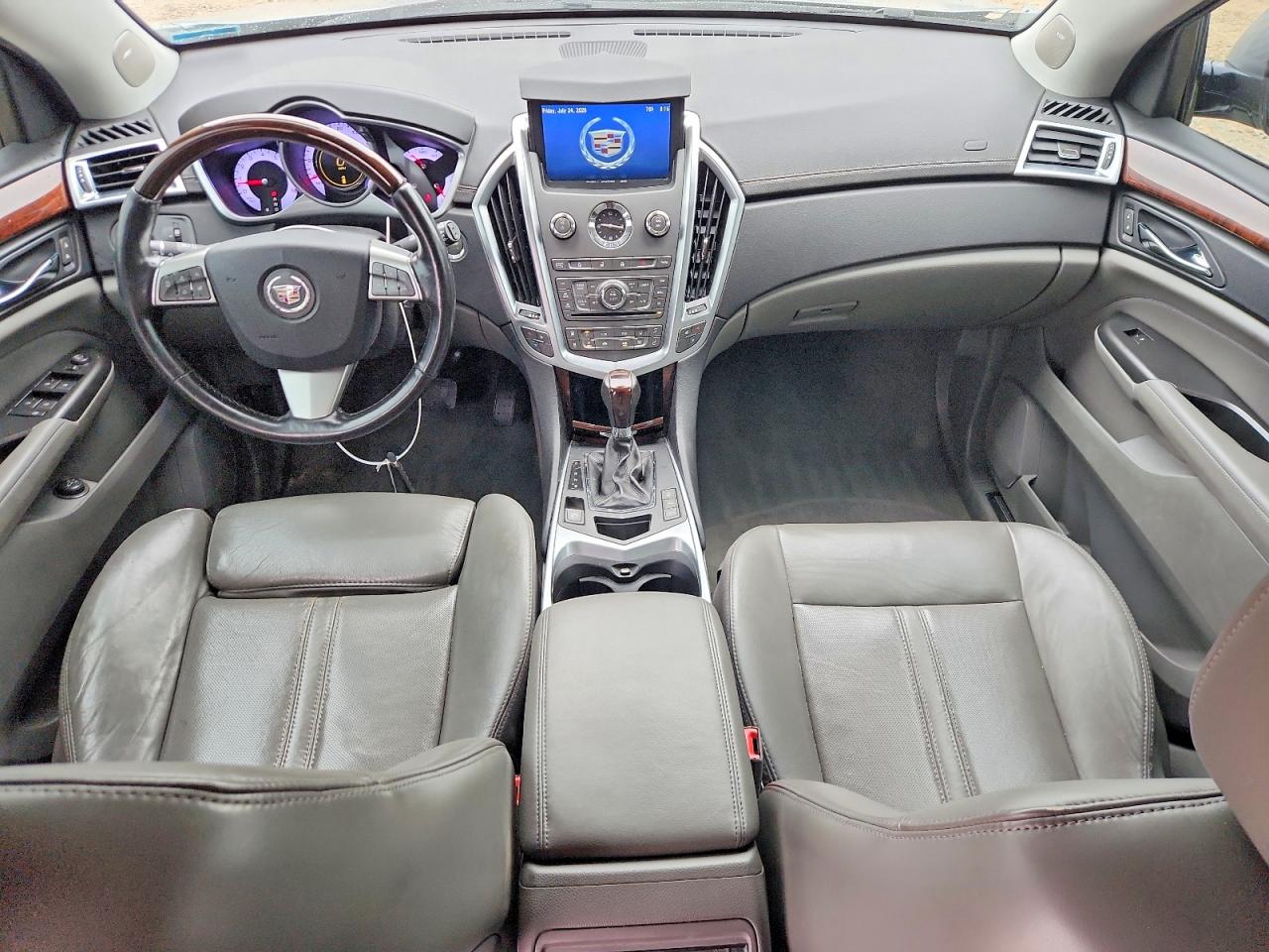 2012 Cadillac Srx Luxury Collection Silver vin: 3GYFNDE33CS566506