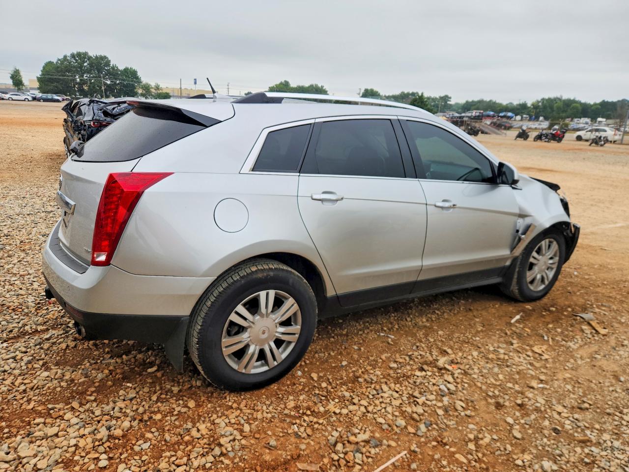 2012 Cadillac Srx Luxury Collection Silver vin: 3GYFNDE33CS566506