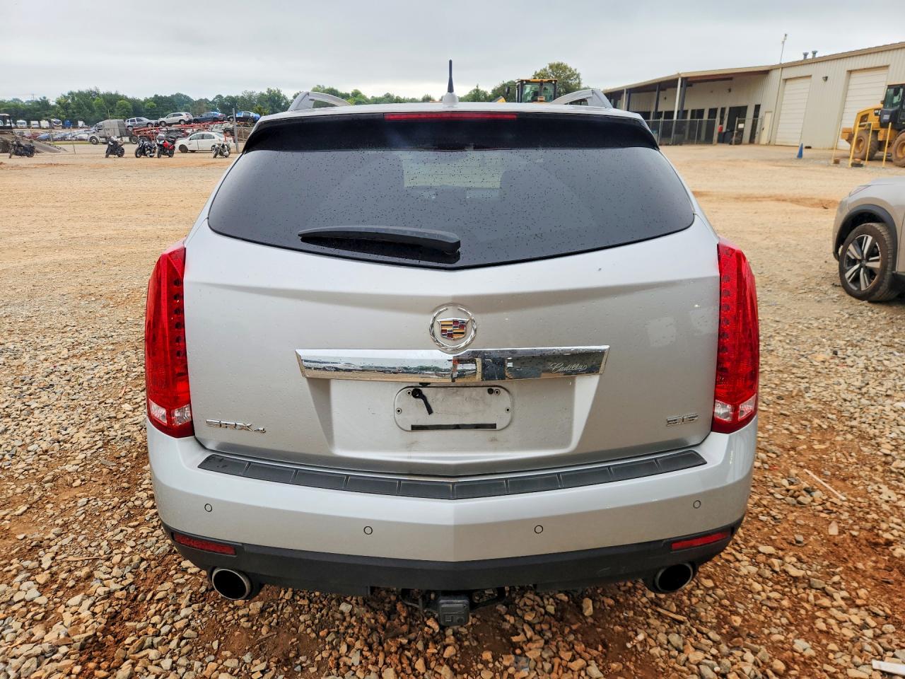 2012 Cadillac Srx Luxury Collection Silver vin: 3GYFNDE33CS566506