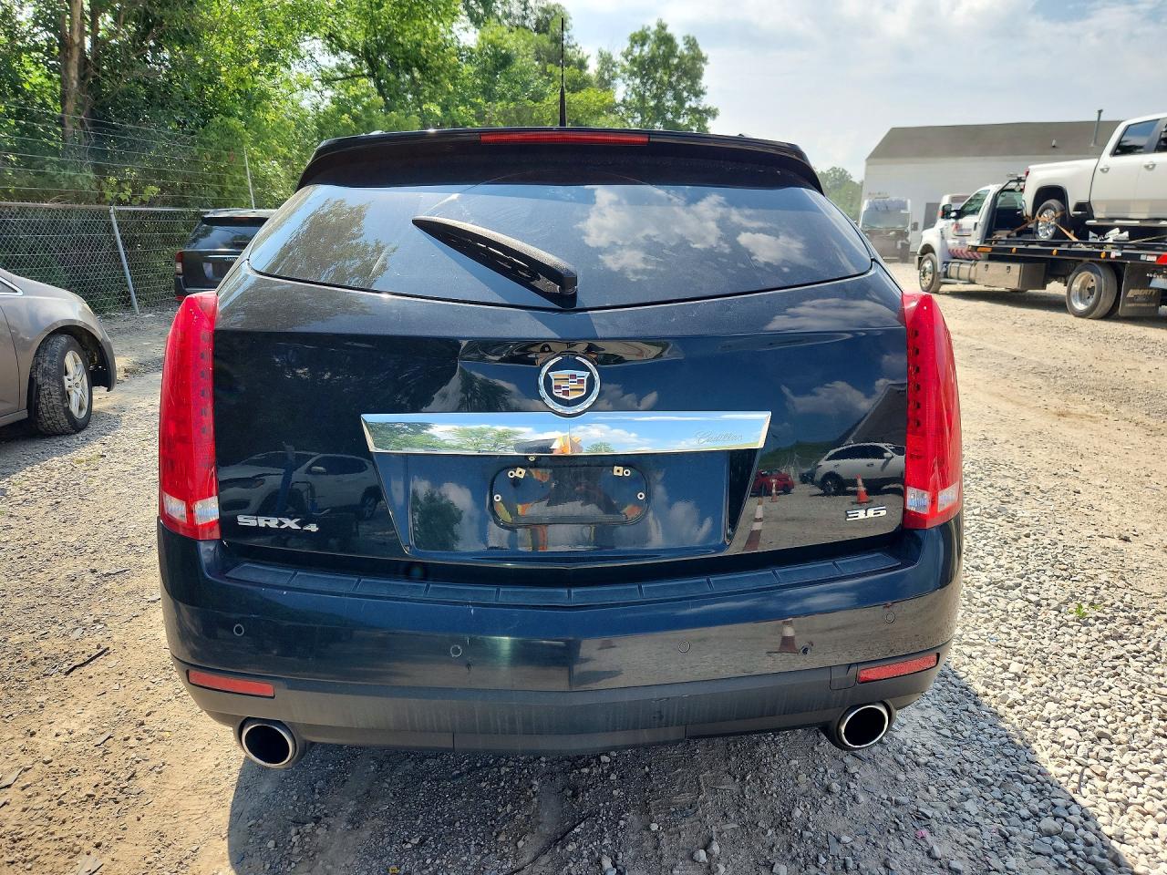 2012 Cadillac Srx Luxury Collection Черный vin: 3GYFNDE33CS613520