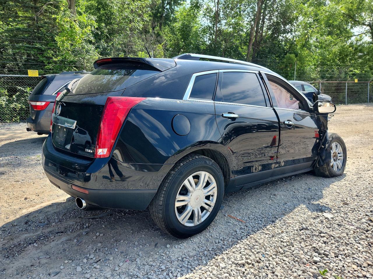 2012 Cadillac Srx Luxury Collection Черный vin: 3GYFNDE33CS613520