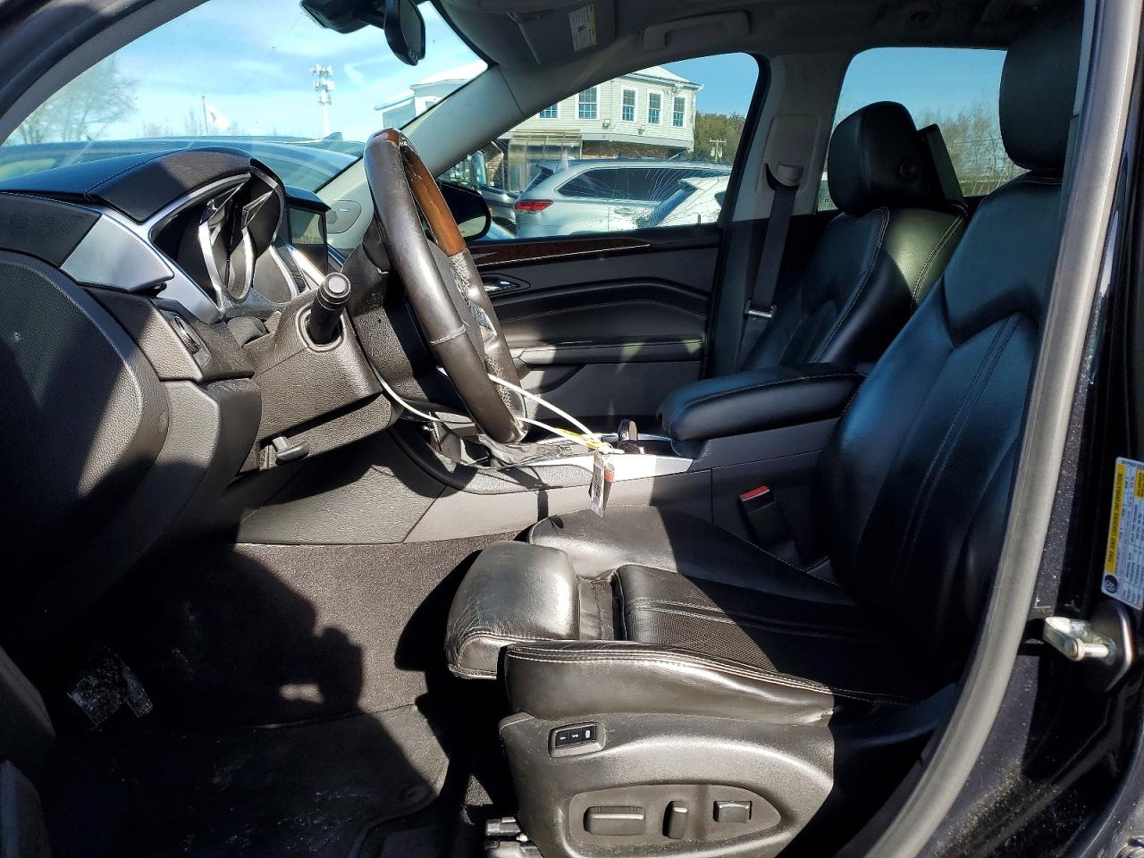 2012 Cadillac Srx Black vin: 3GYFNDE33CS638644