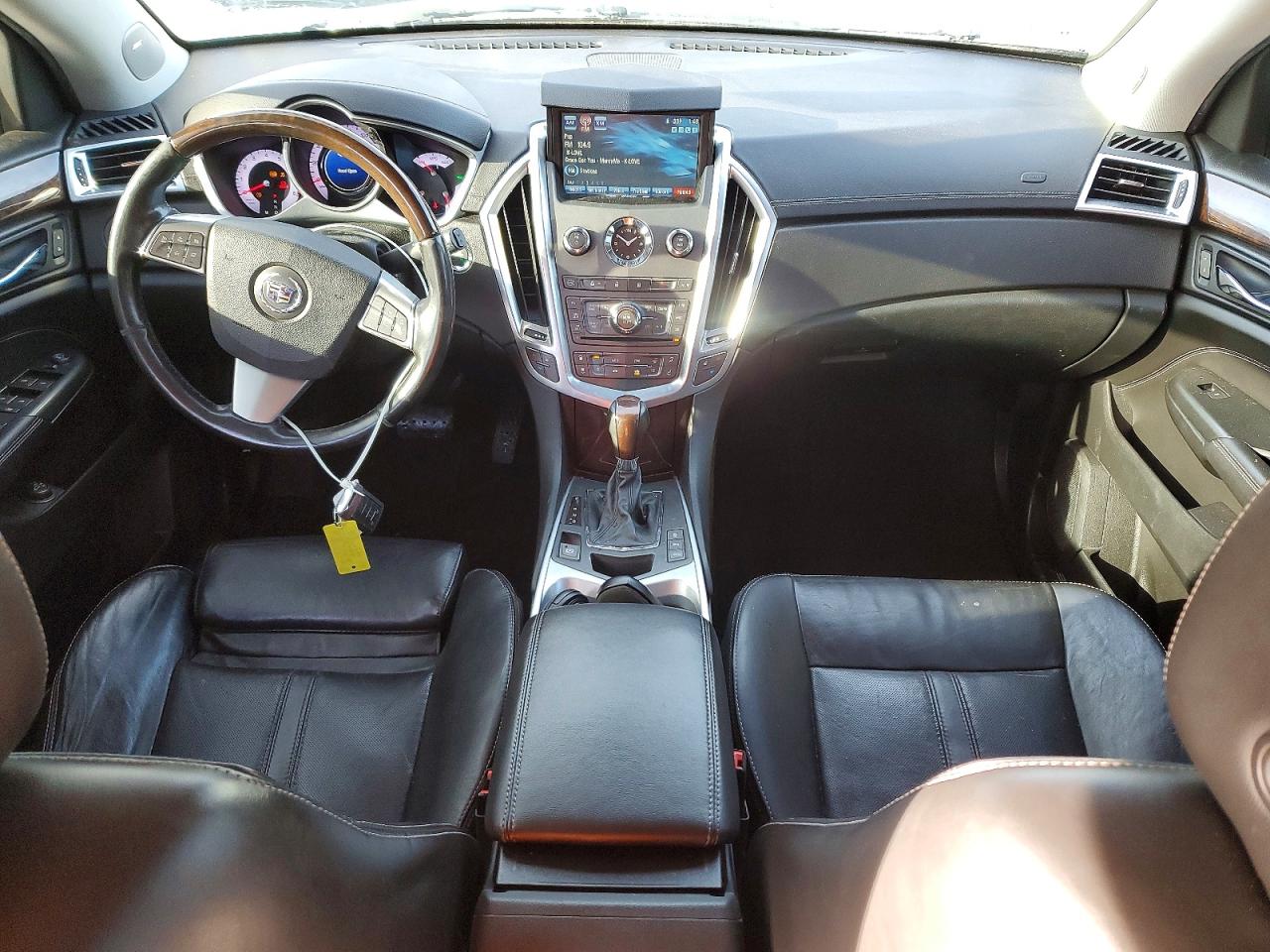 2012 Cadillac Srx Black vin: 3GYFNDE33CS638644
