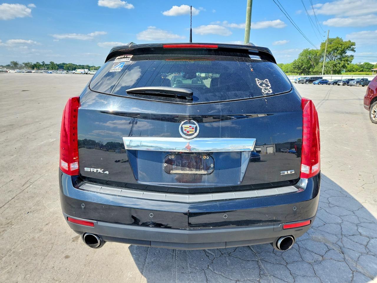 2012 Cadillac Srx Luxury Collection Black vin: 3GYFNDE33CS657159