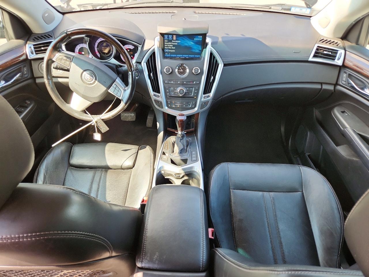 2012 Cadillac Srx Luxury Collection Black vin: 3GYFNDE33CS657159