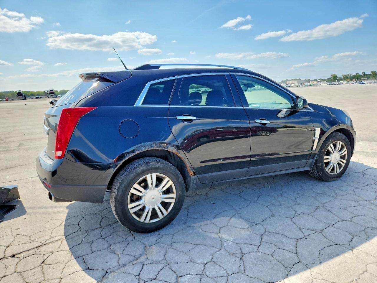 2012 Cadillac Srx Luxury Collection Black vin: 3GYFNDE33CS657159