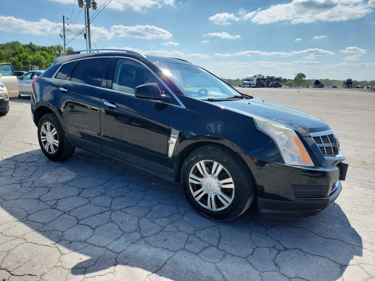 2012 Cadillac Srx Luxury Collection Black vin: 3GYFNDE33CS657159