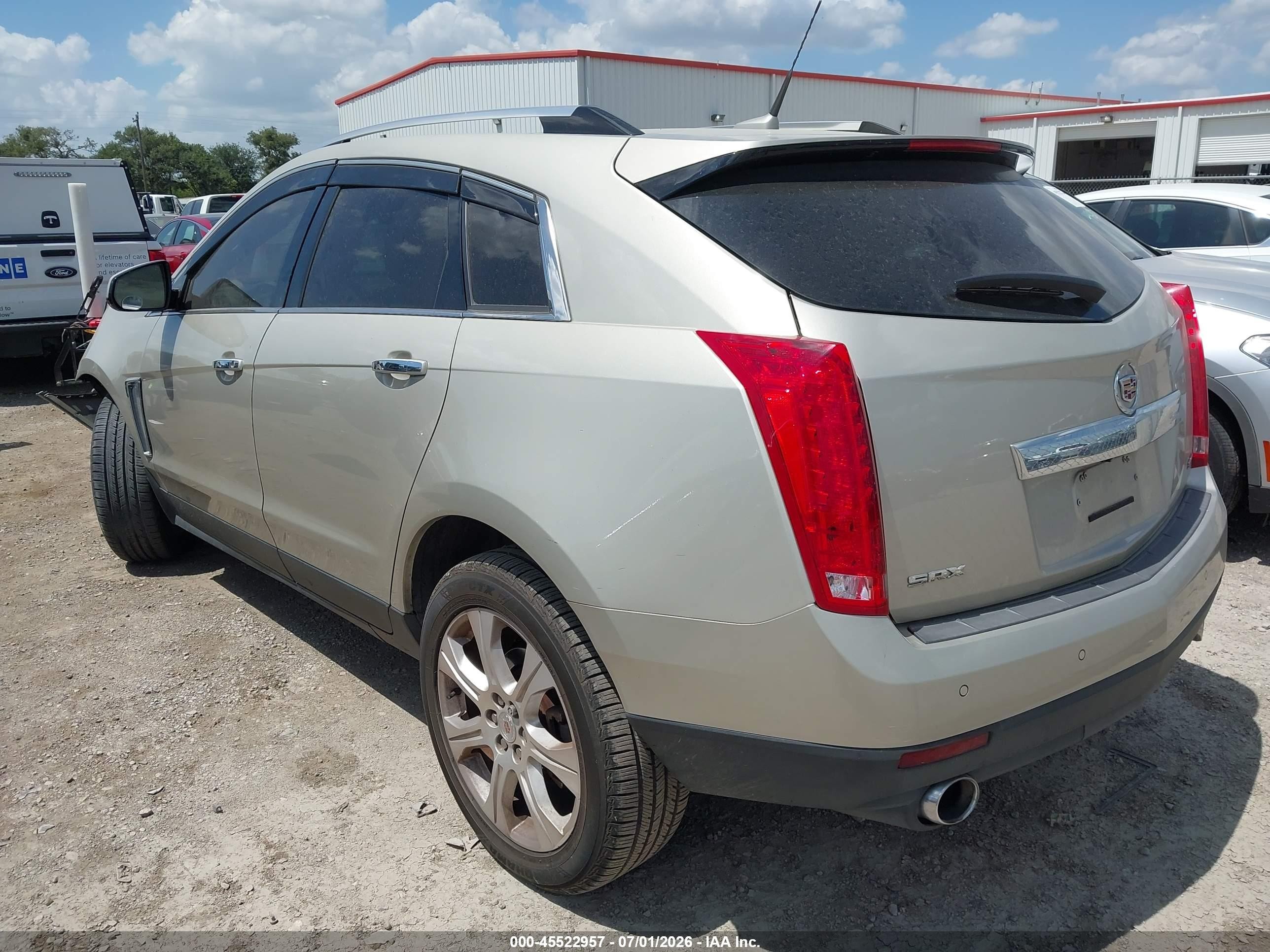 2014 Cadillac Srx Premium Collection Gold vin: 3GYFNDE33ES561728