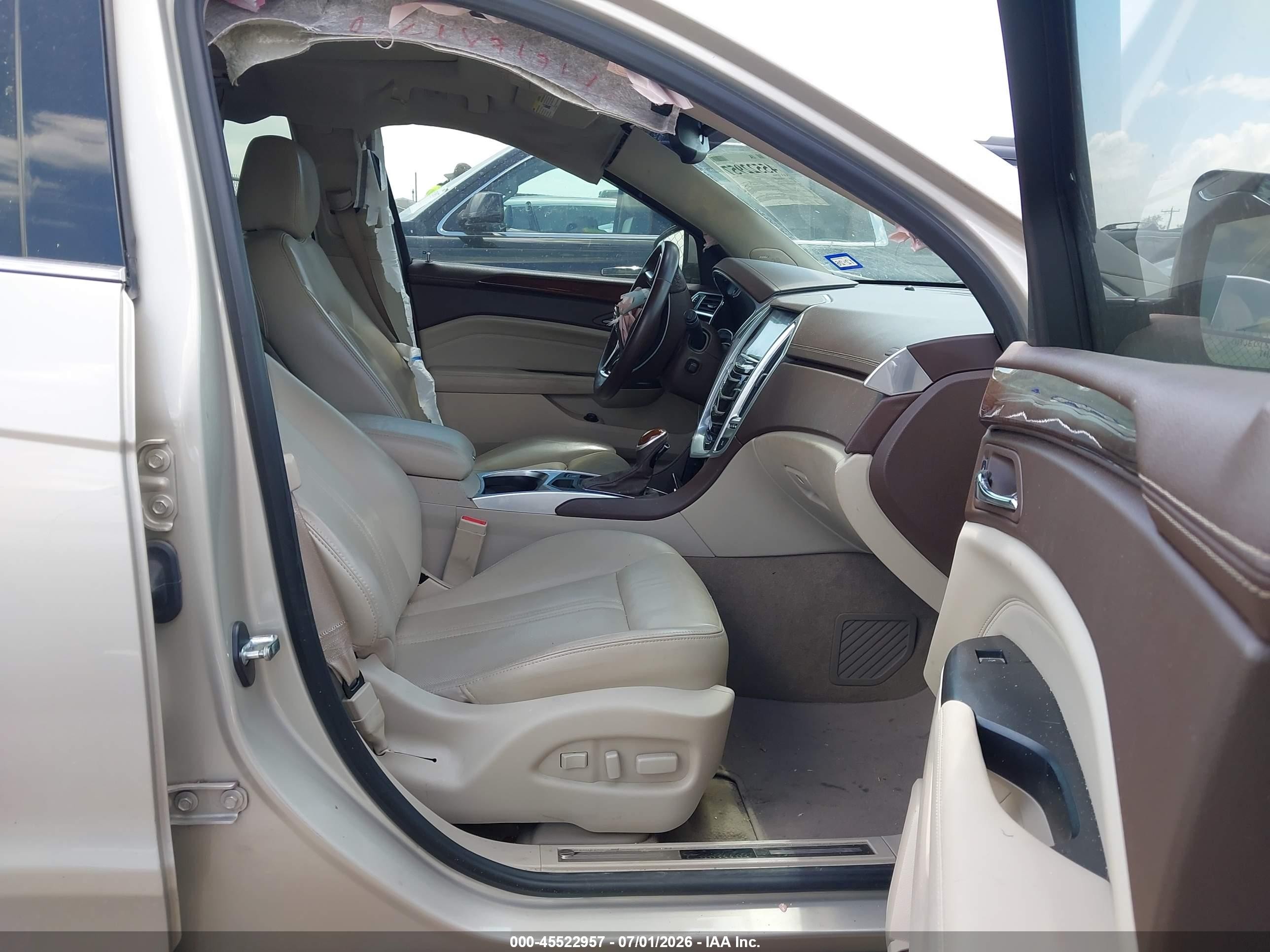 2014 Cadillac Srx Premium Collection Gold vin: 3GYFNDE33ES561728
