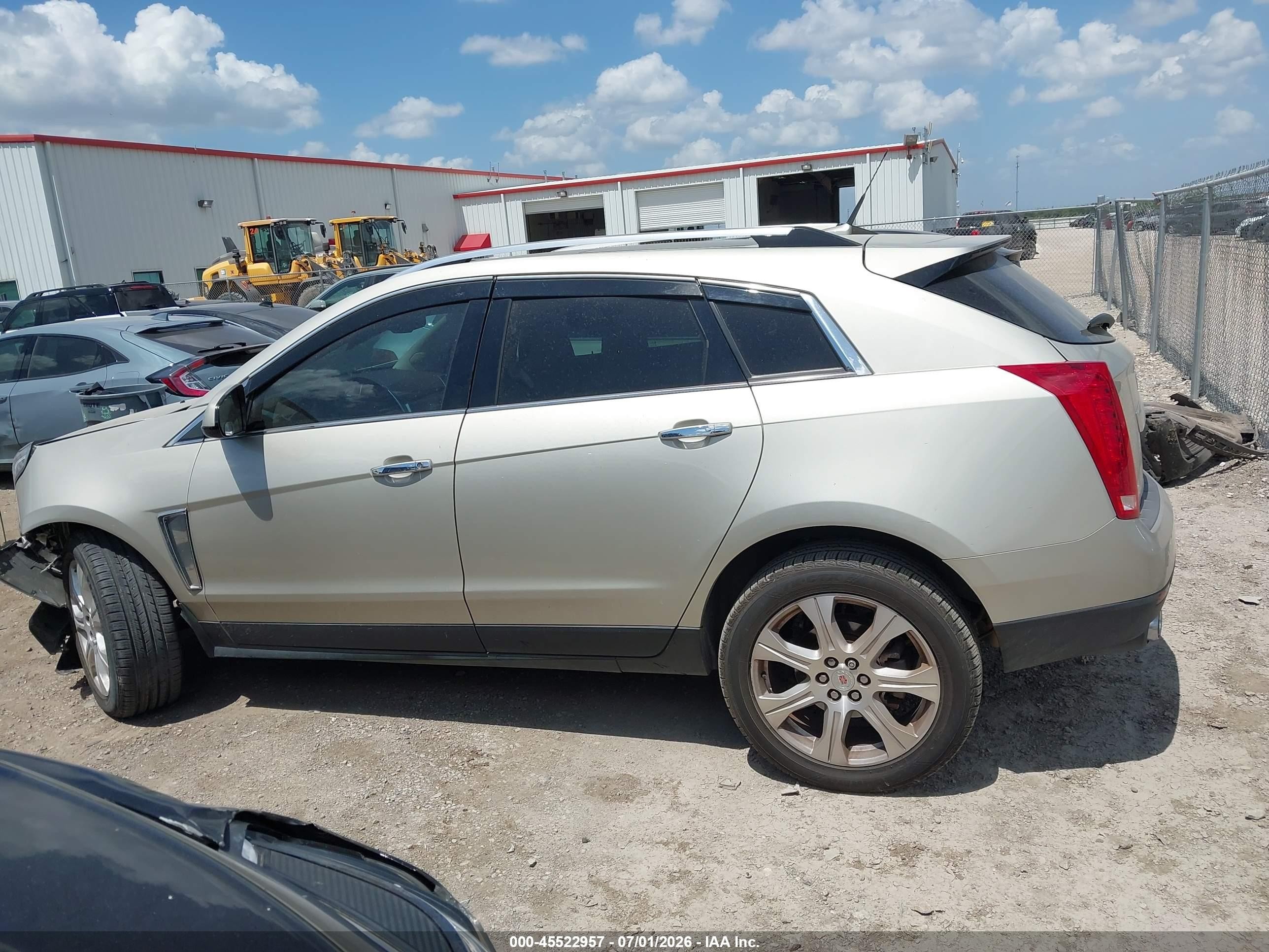 2014 Cadillac Srx Premium Collection Gold vin: 3GYFNDE33ES561728