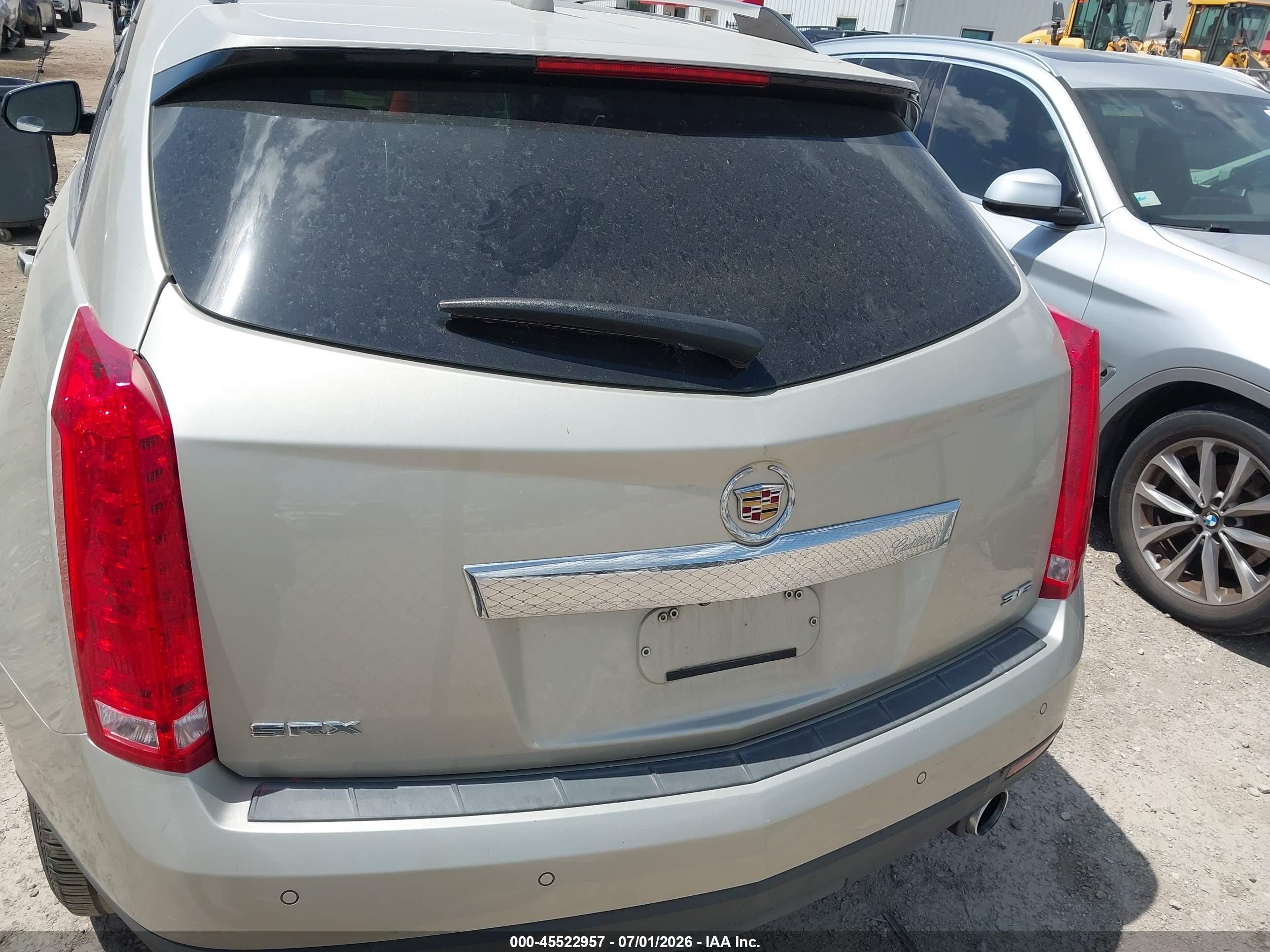 2014 Cadillac Srx Premium Collection Gold vin: 3GYFNDE33ES561728