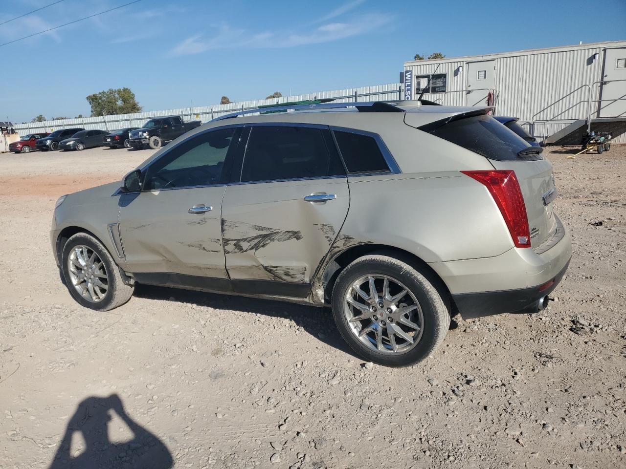 2015 Cadillac Srx Premium Collection Tan vin: 3GYFNDE33FS517309