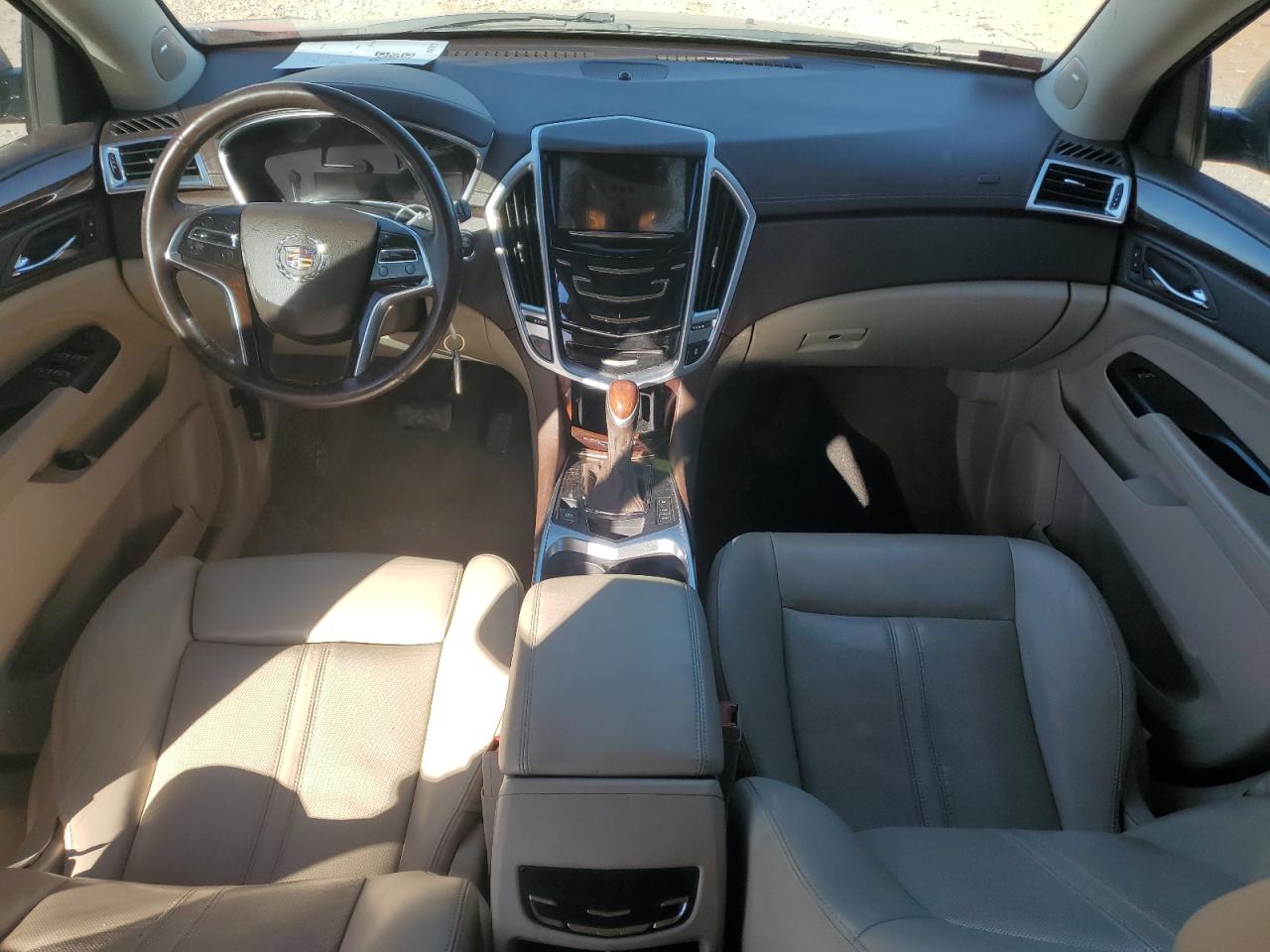 2015 Cadillac Srx Premium Collection Tan vin: 3GYFNDE33FS517309