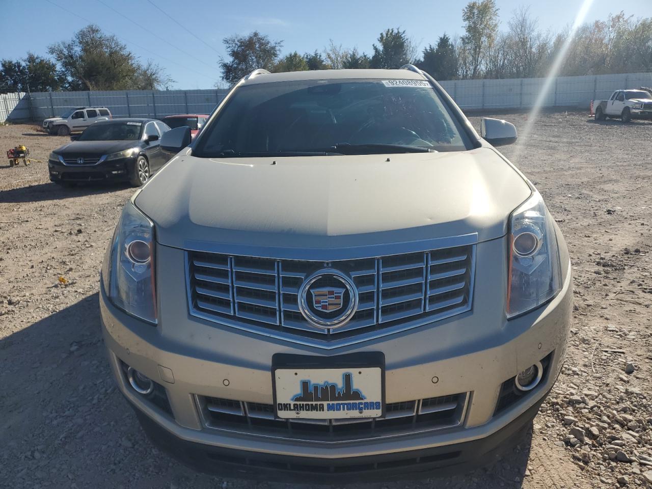 2015 Cadillac Srx Premium Collection Tan vin: 3GYFNDE33FS517309