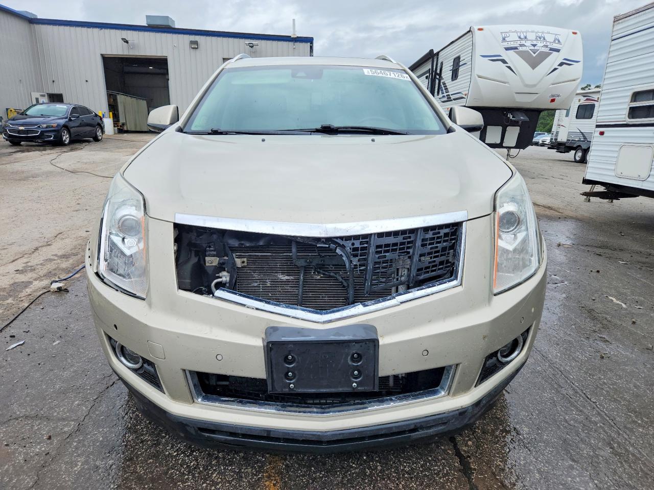 2015 Cadillac Srx Premium Collection Beige vin: 3GYFNDE33FS517309