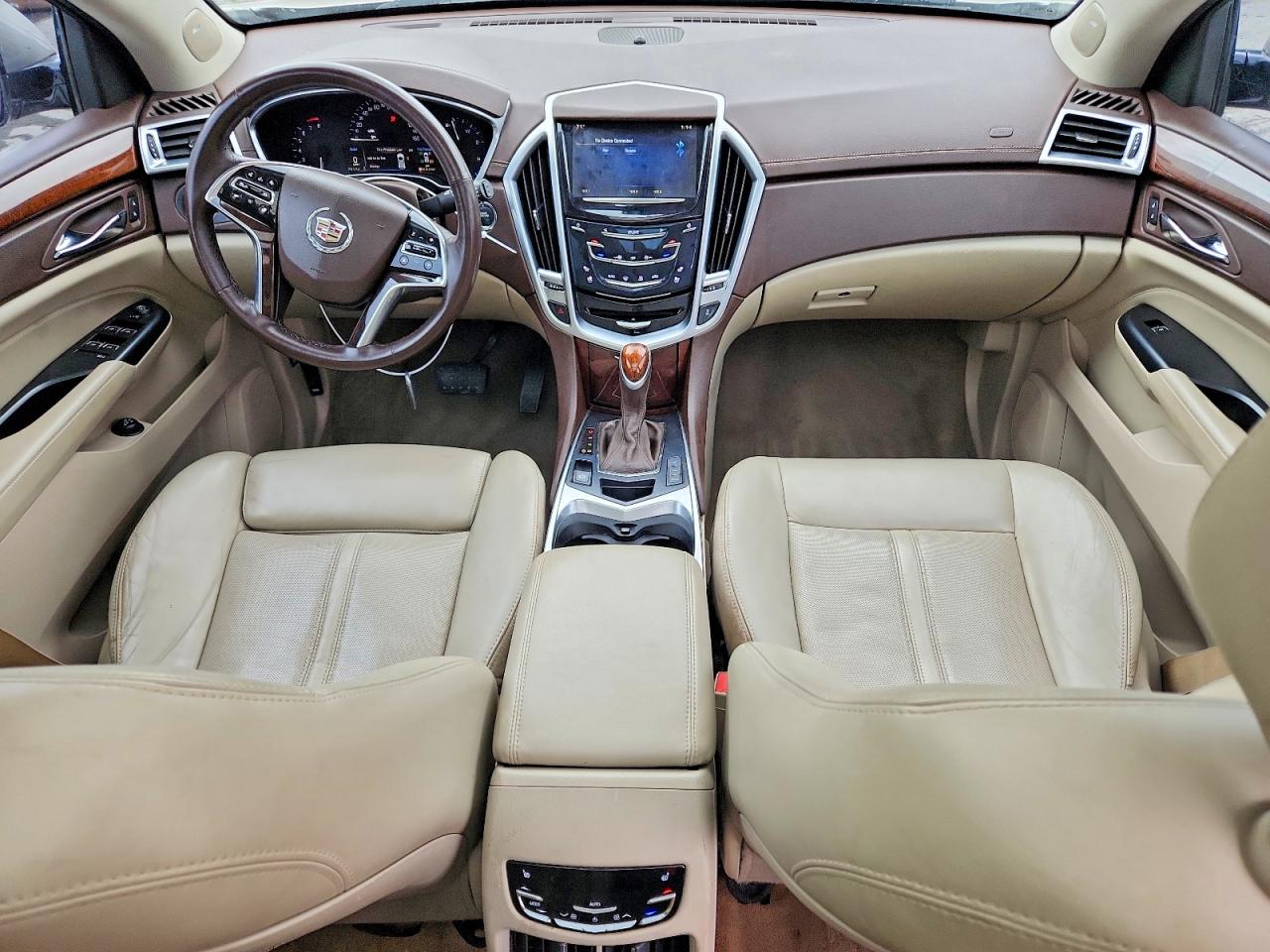 2015 Cadillac Srx Premium Collection Beige vin: 3GYFNDE33FS517309