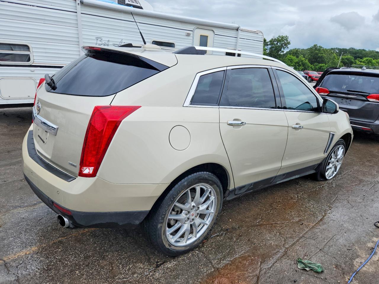 2015 Cadillac Srx Premium Collection Beige vin: 3GYFNDE33FS517309