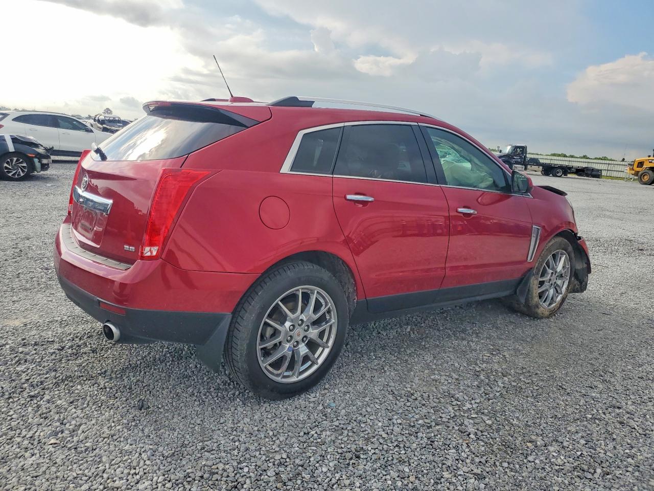 2015 Cadillac Srx Premium Collection Red vin: 3GYFNDE33FS547264