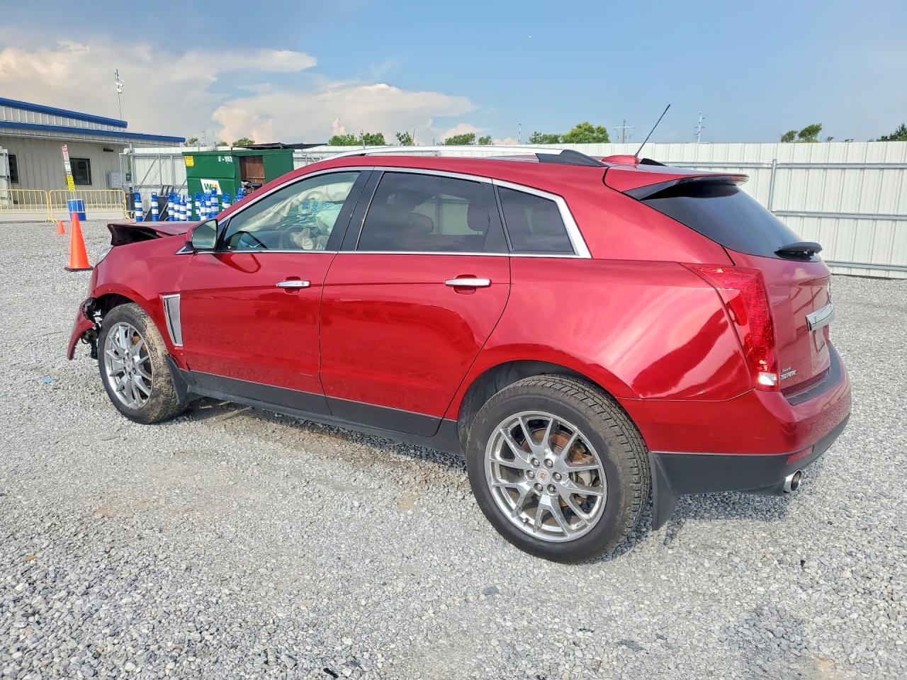 2015 Cadillac Srx Premium Collection Red vin: 3GYFNDE33FS547264