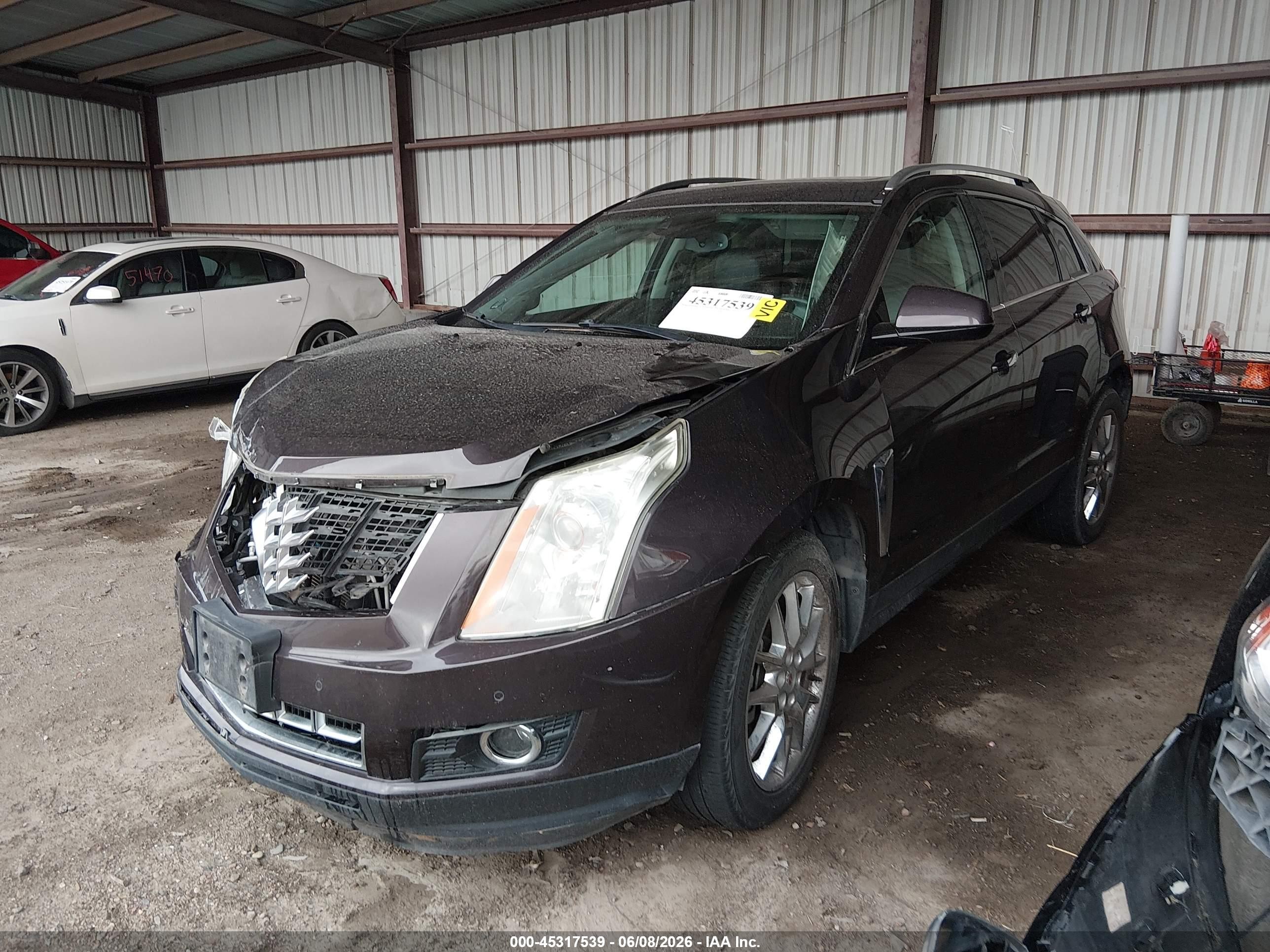 2015 Cadillac Srx Premium Collection Серый vin: 3GYFNDE33FS612789
