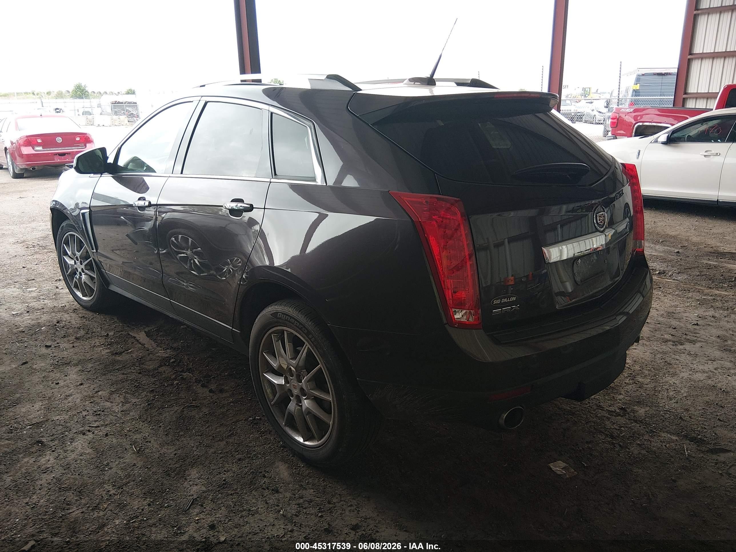 2015 Cadillac Srx Premium Collection Серый vin: 3GYFNDE33FS612789