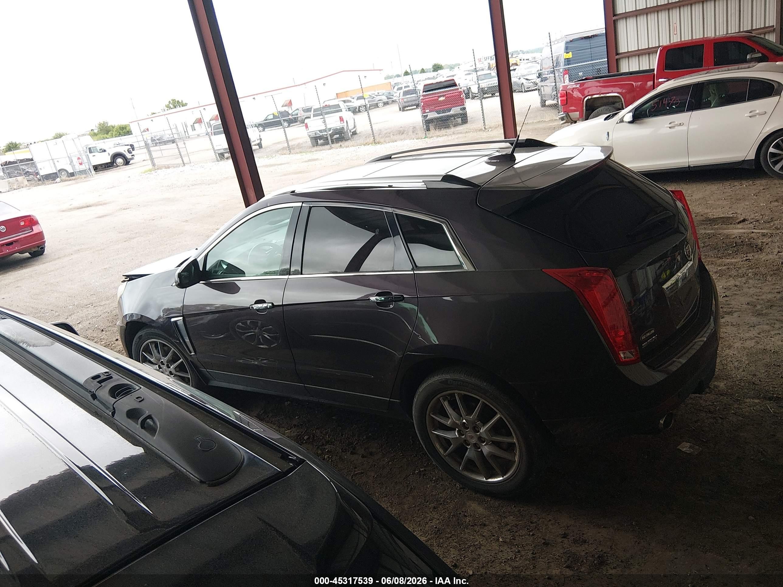 2015 Cadillac Srx Premium Collection Серый vin: 3GYFNDE33FS612789