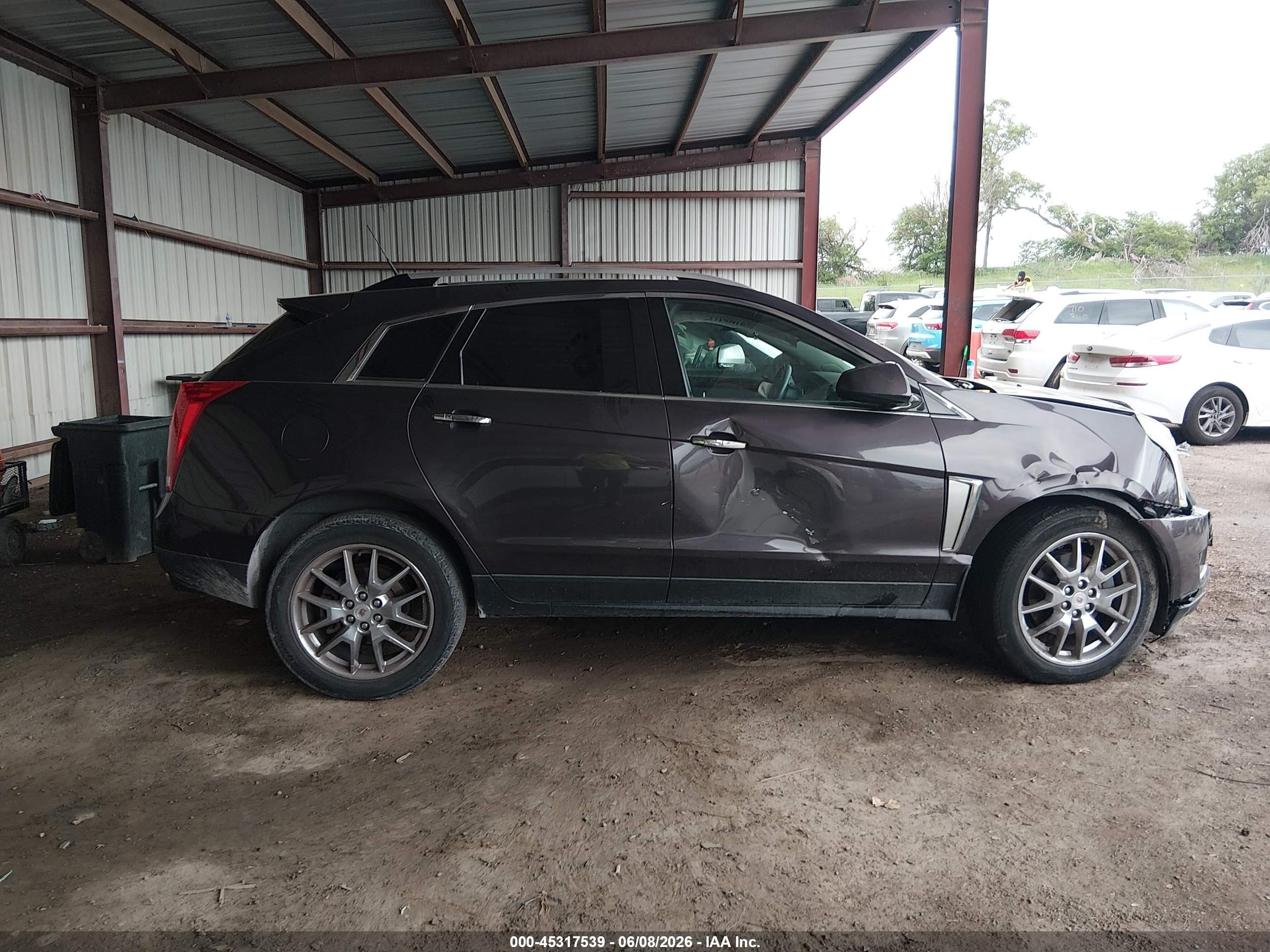 2015 Cadillac Srx Premium Collection Серый vin: 3GYFNDE33FS612789