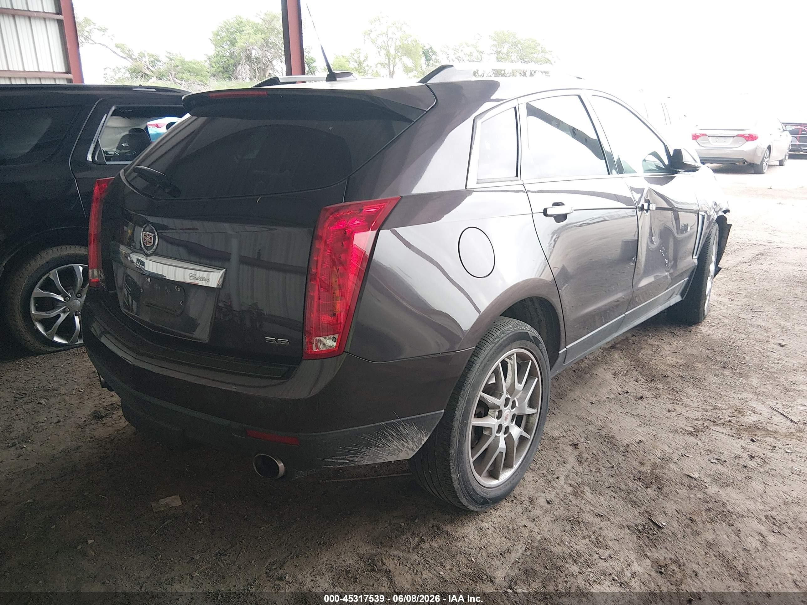 2015 Cadillac Srx Premium Collection Серый vin: 3GYFNDE33FS612789