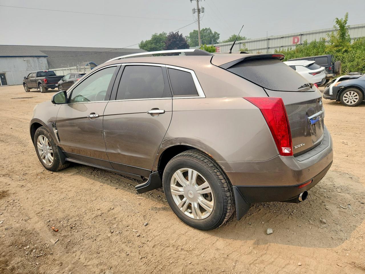 2012 Cadillac Srx Luxury Collection Brown vin: 3GYFNDE34CS560472