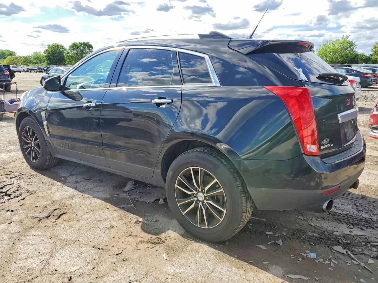 2012 Cadillac Srx Luxury Collection Black vin: 3GYFNDE34CS574792